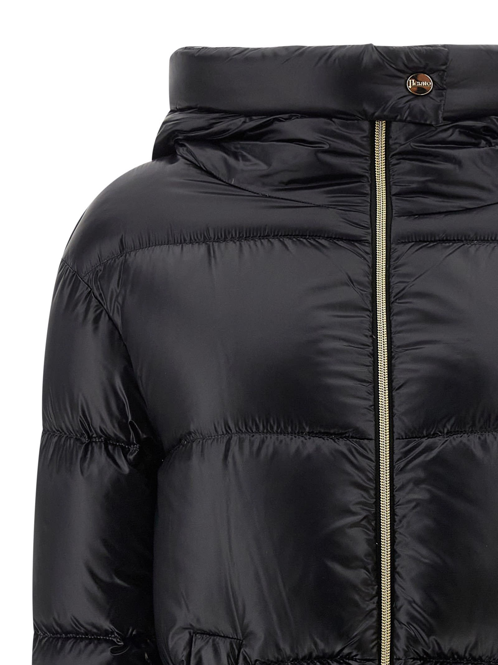 Herno Ultralight Down Jacket In Black