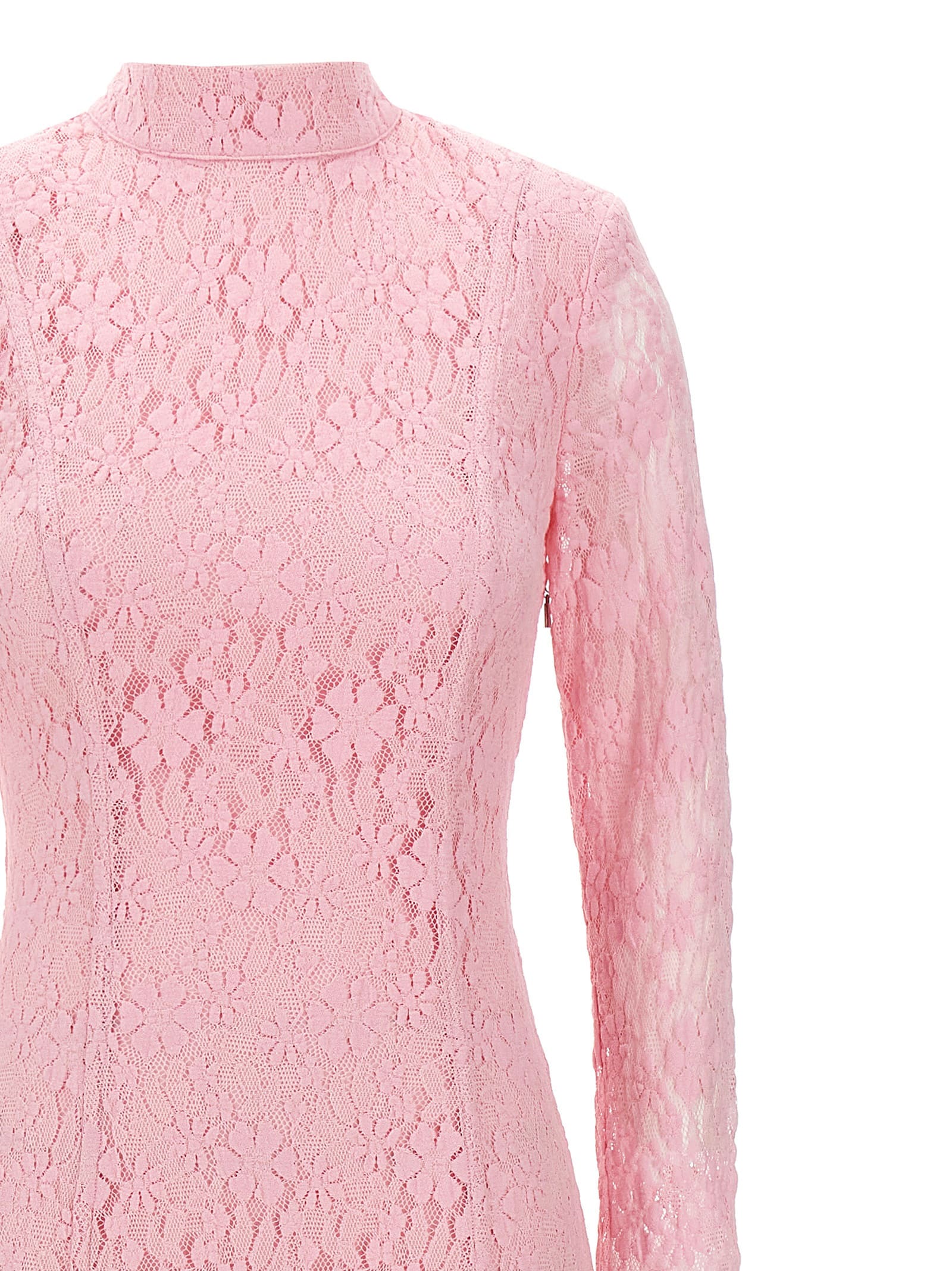 ROTATE BIRGER CHRISTENSEN LACE MAXI DRESS