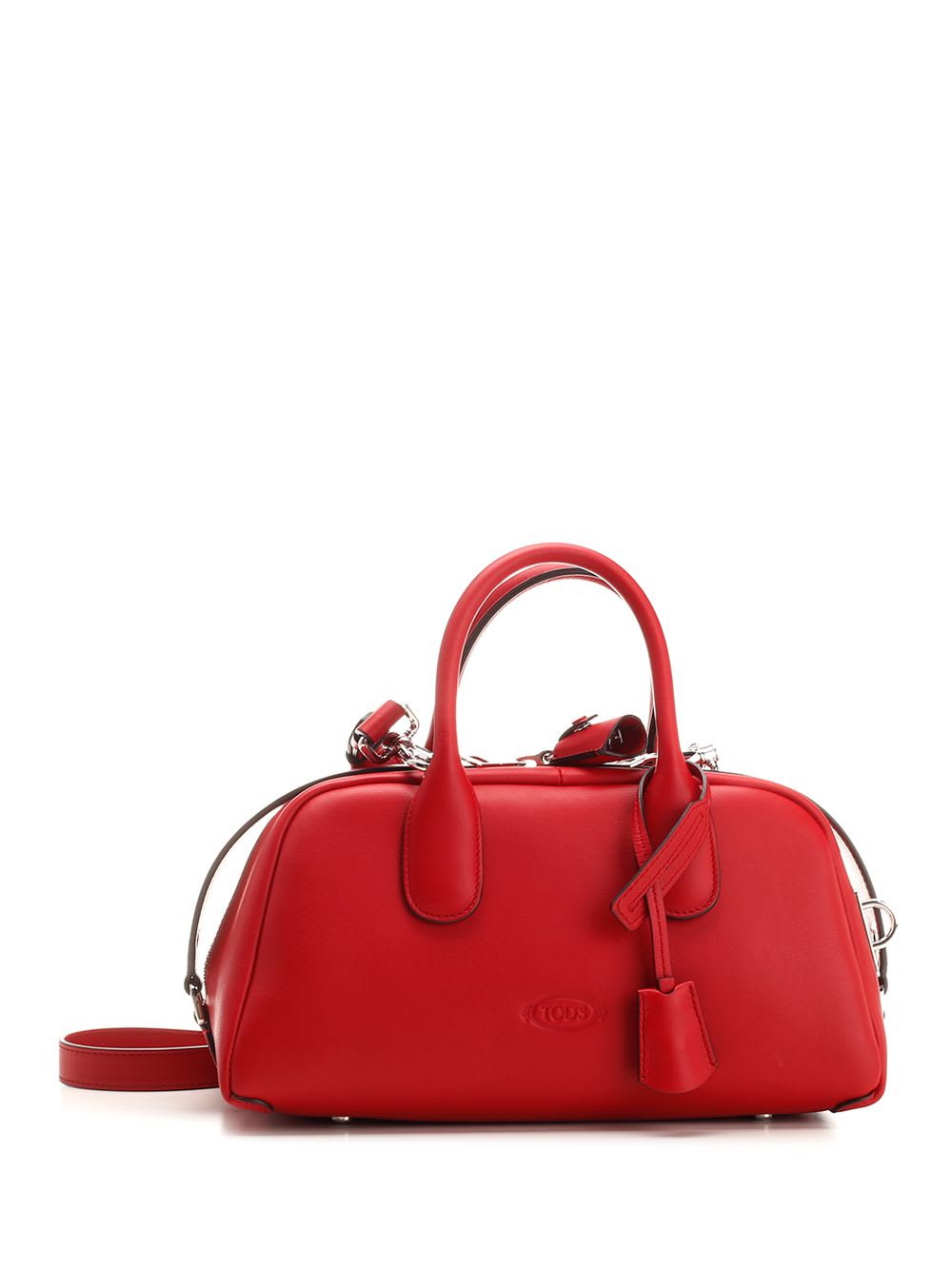 Tod's Small Bowling Bag In Red