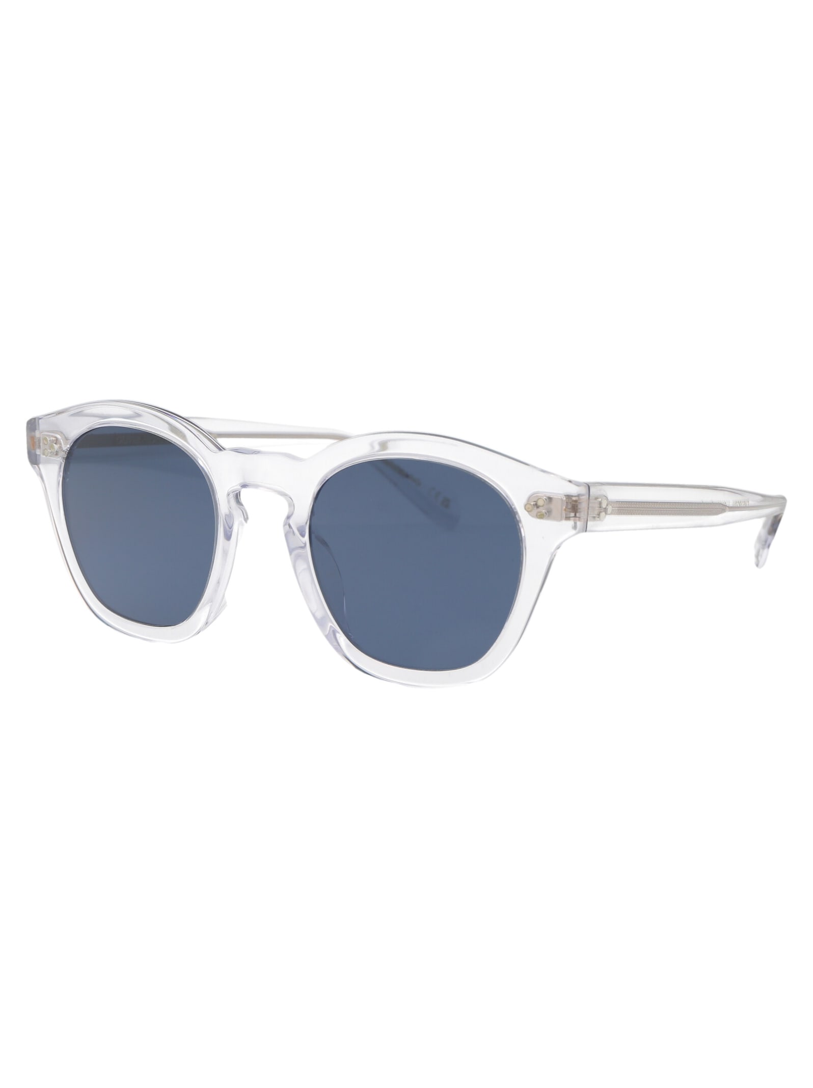 Shop Oliver Peoples Boudreau L.a Sunglasses In 110180 Crystal