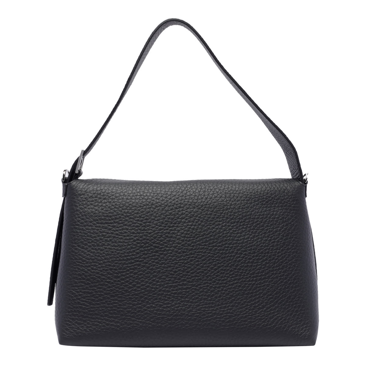 Shop Orciani Nana Shoulder Bag In Black