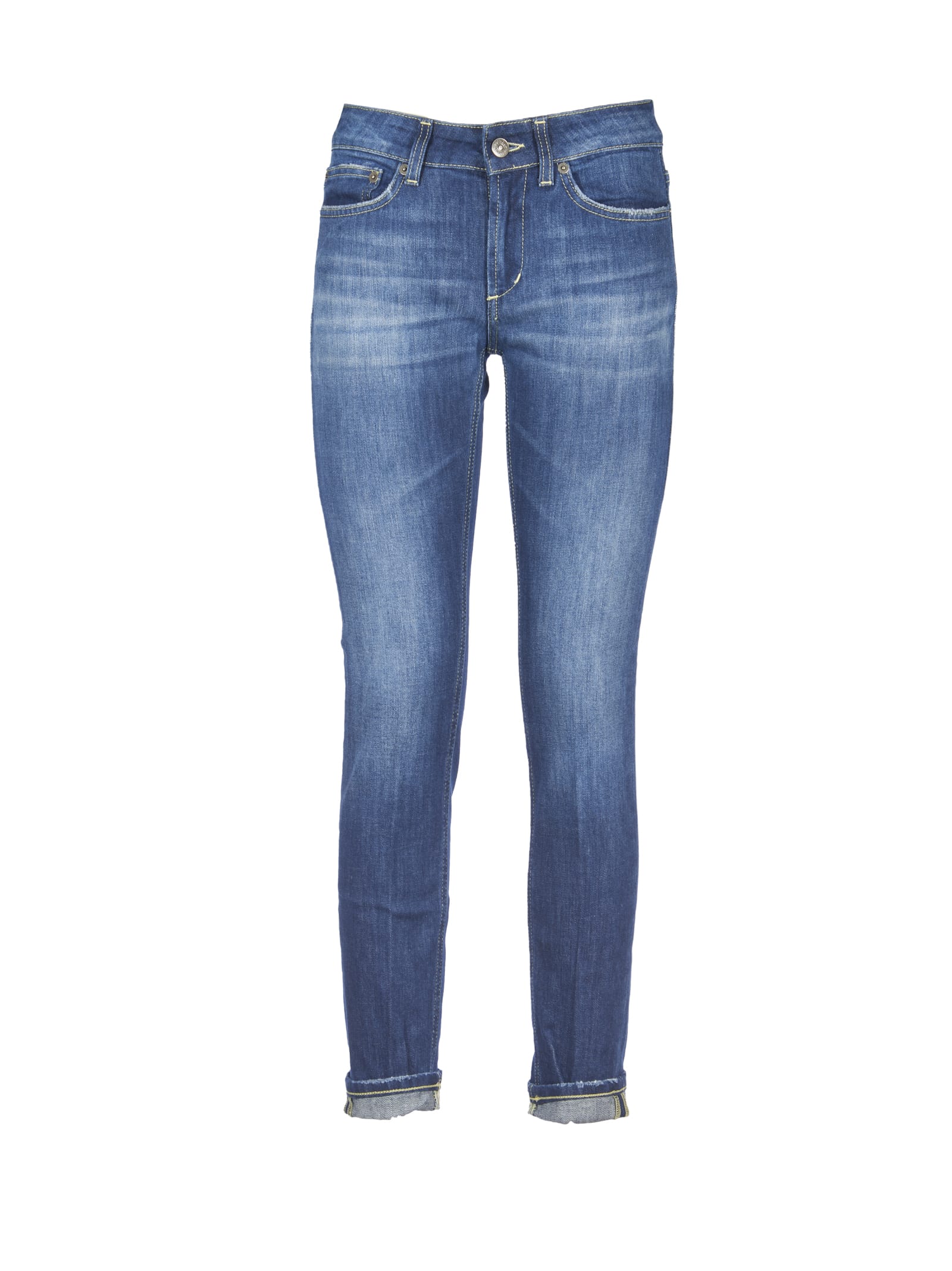 Shop Dondup Mid-rise Skinny Jeans In 800