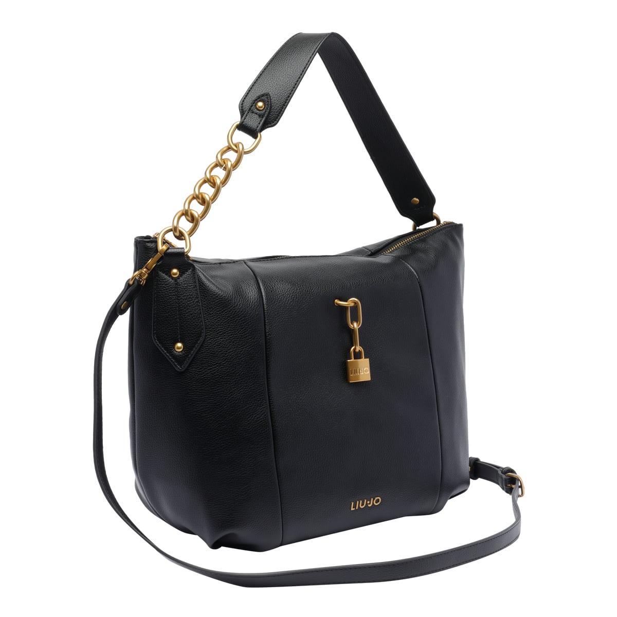 Liu •jo Magena Shoulder Bag In Black