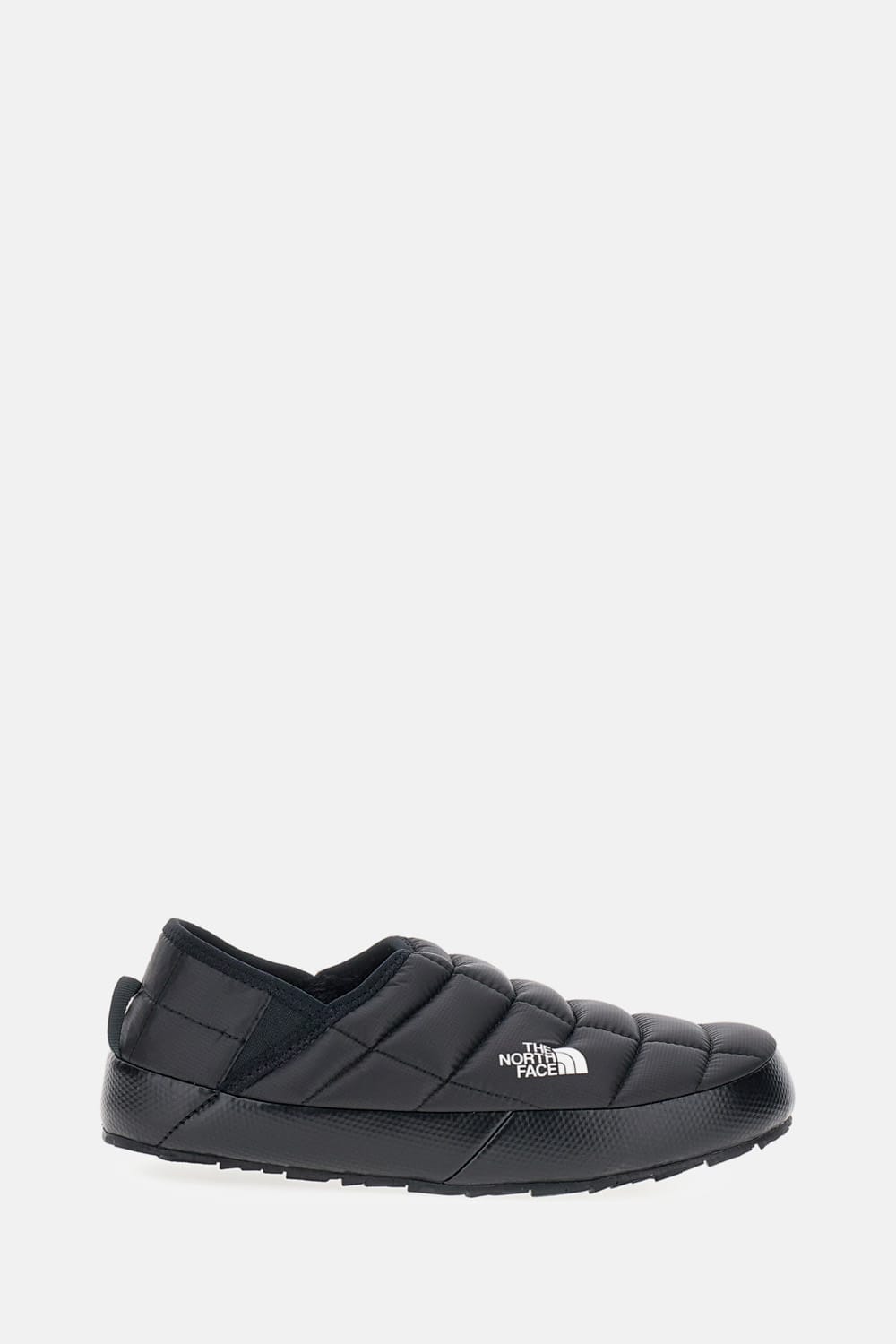 The North Face Thermoball Fleece-lined Quilted Recycled Ripstop Mules In Black