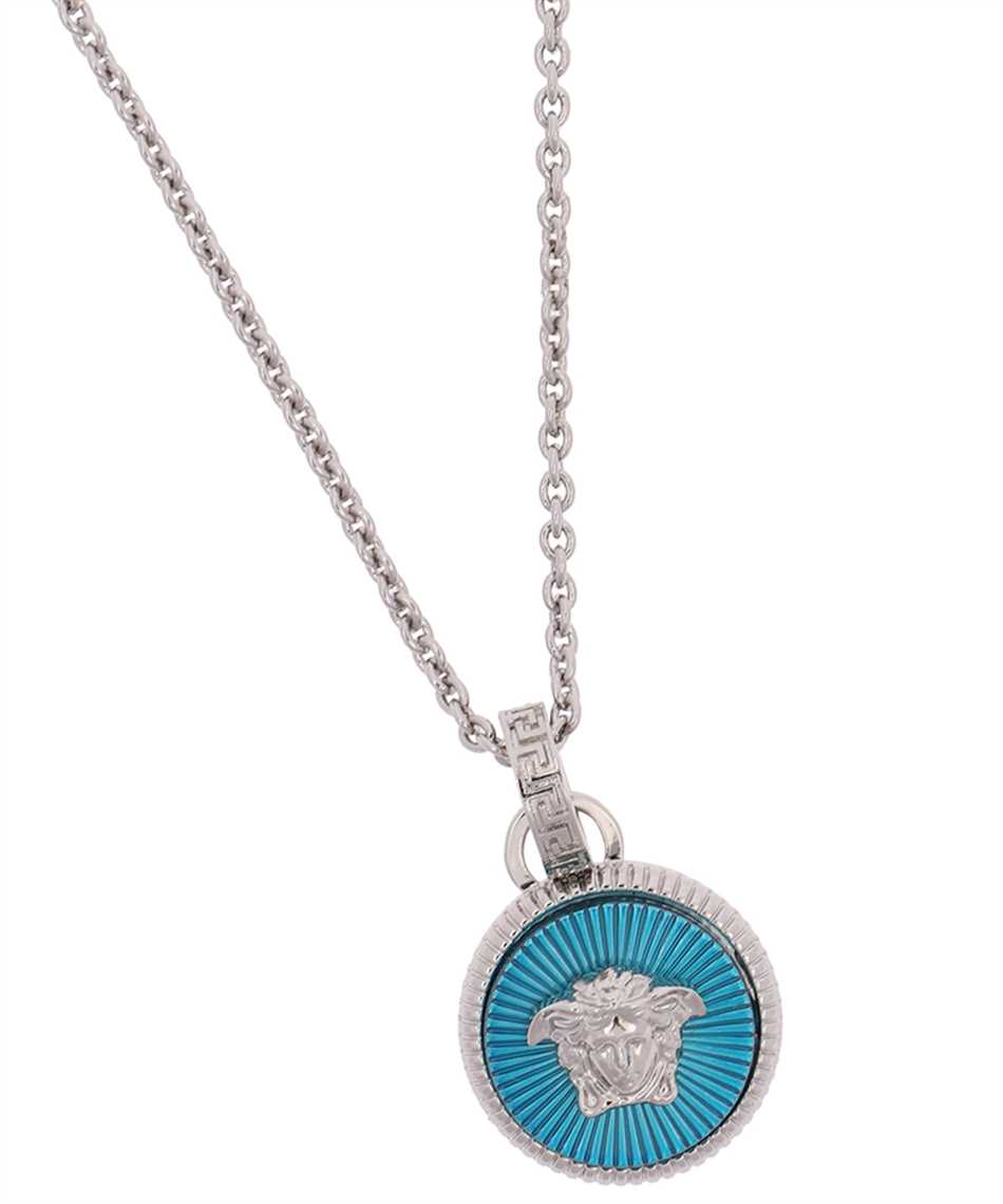 Shop Versace Silver Plated Metal Necklace