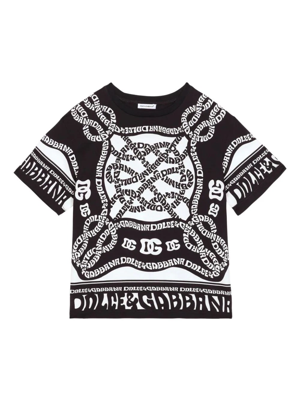 Dolce & Gabbana Marina Print Jersey T-shirt