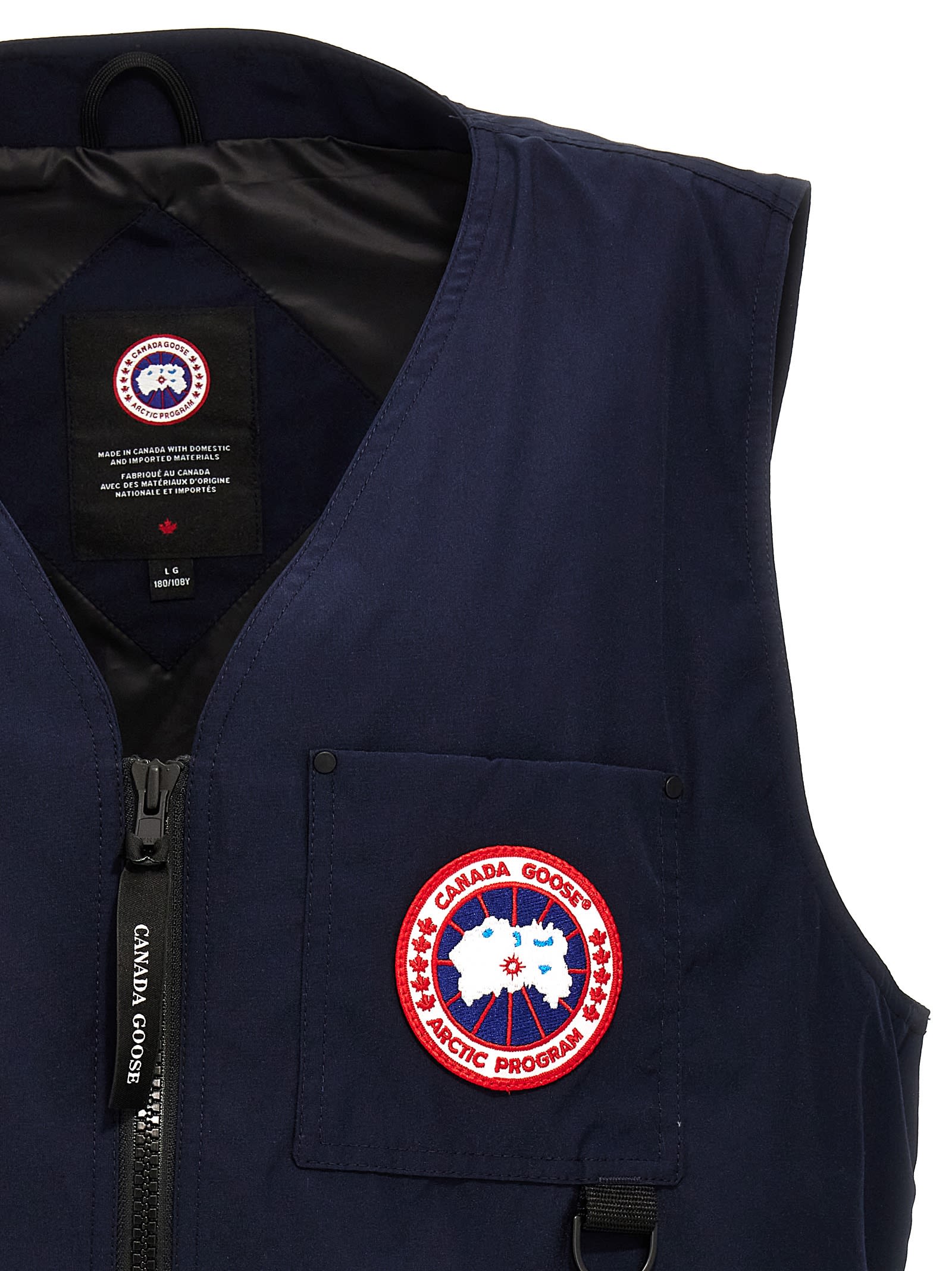 Shop Canada Goose Canmore Vest In Blue