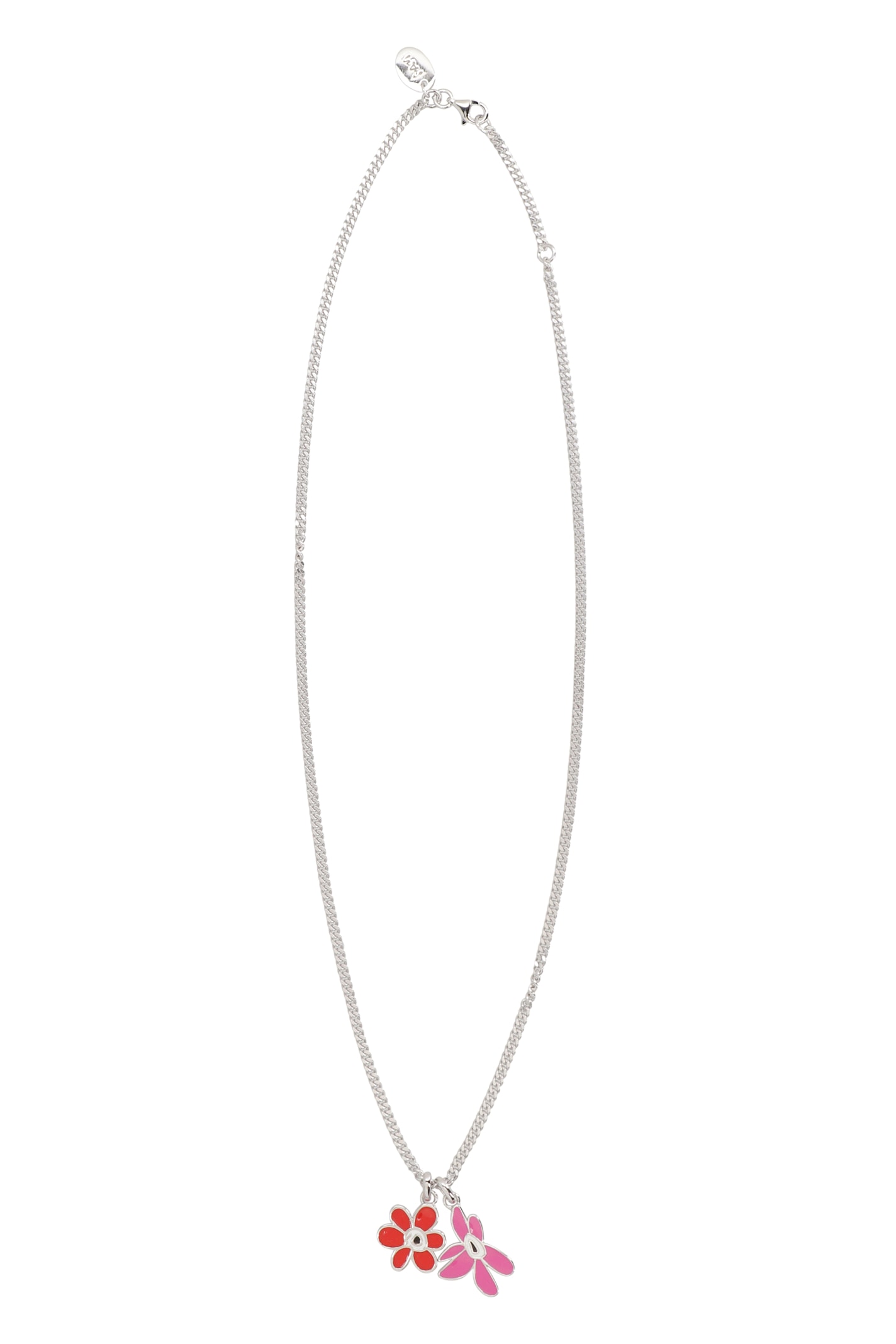 Perks And Mini P.a.m. Gesture Frame Pendant Necklace In Metallic