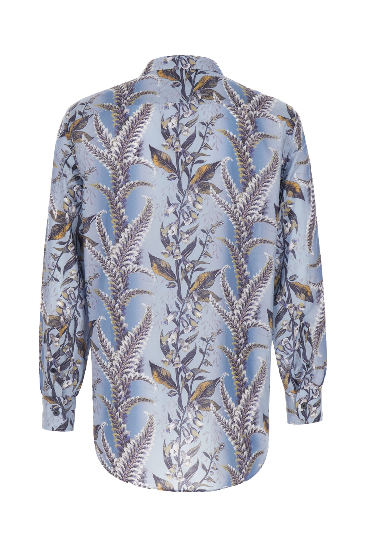 Shop Etro Printed Cotton Shirt In X0880