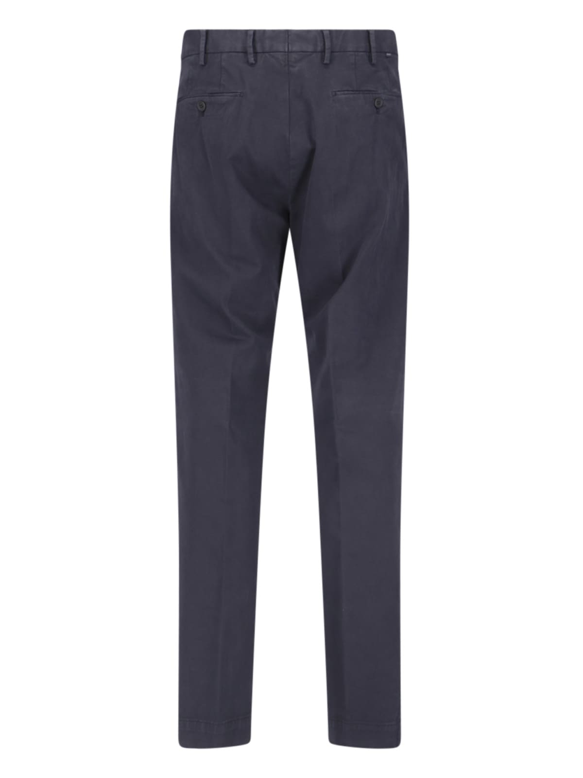 Incotex Straight Trousers With Pleated Front And Pockets