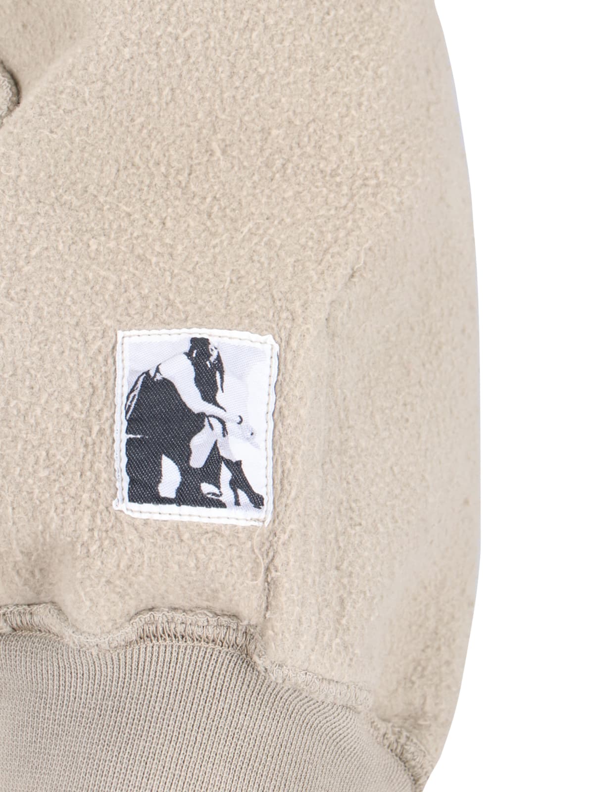 Shop Drkshdw Porterville Zip Sweatshirt In Beige