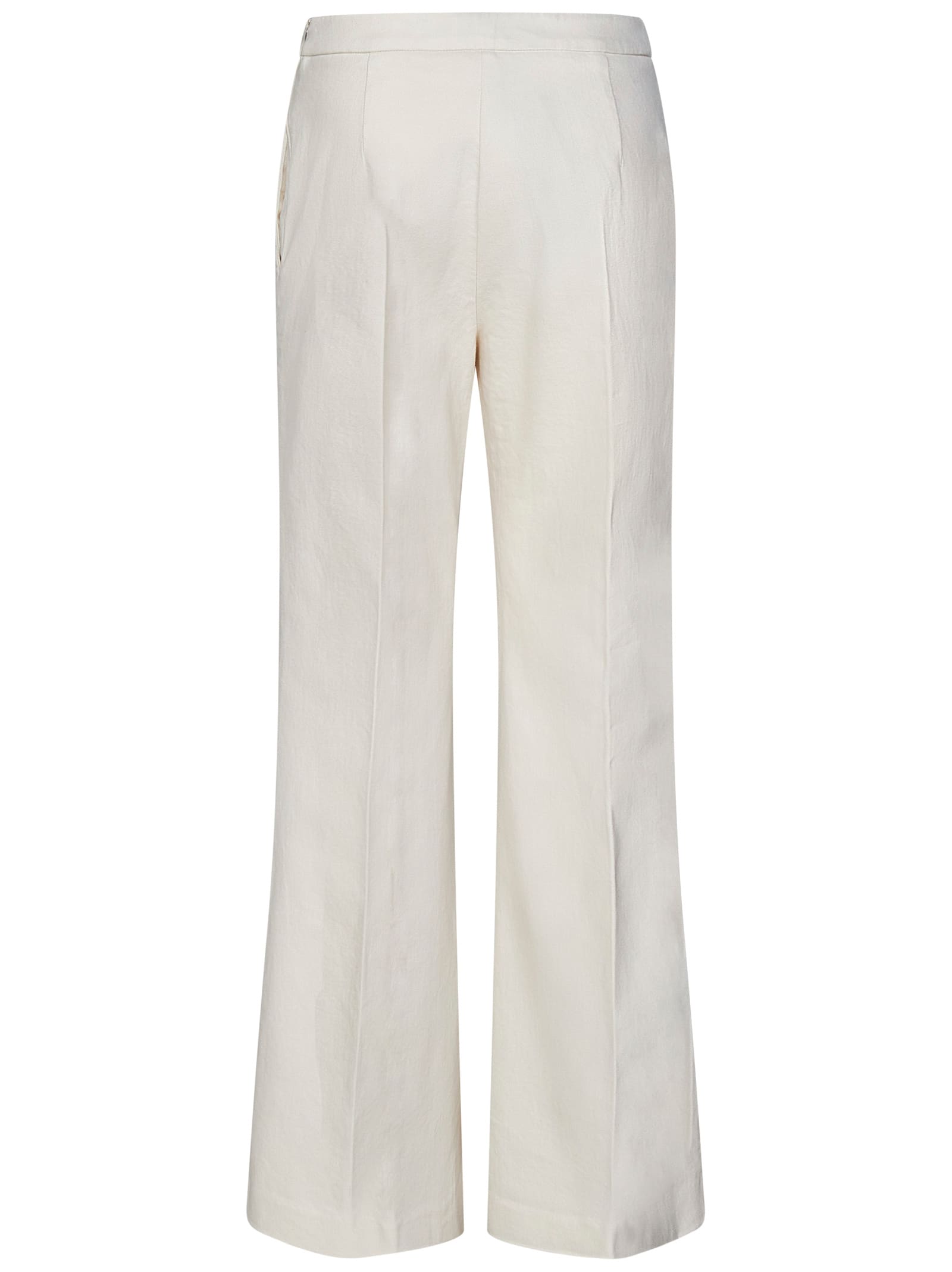 Shop Drumohr Trousers In White