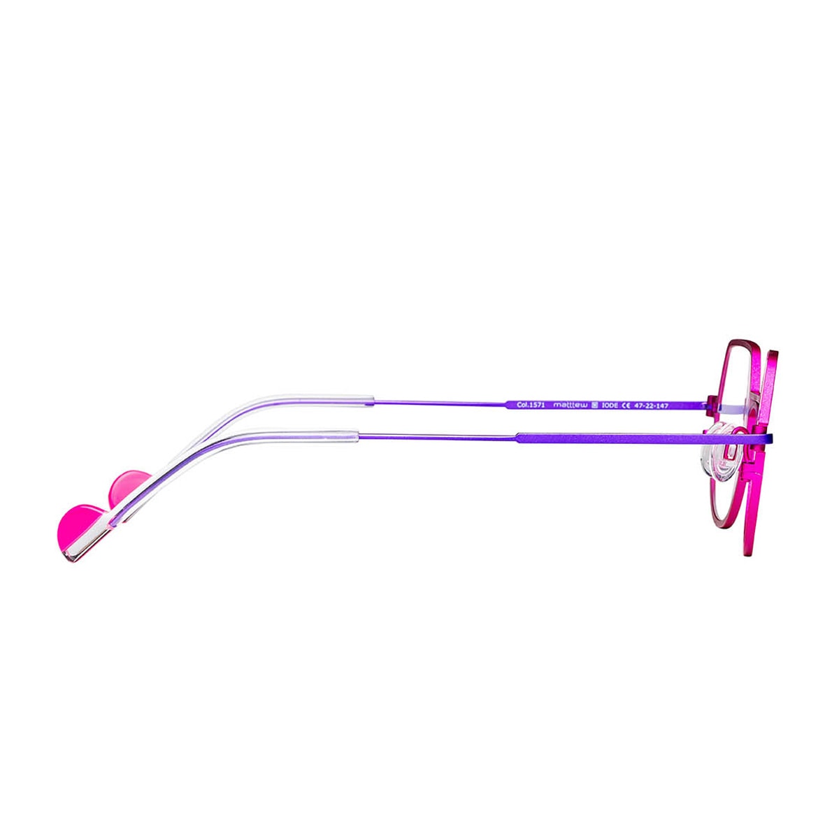 Matttew Iode 1571 Fucsia Viola Glasses In Purple