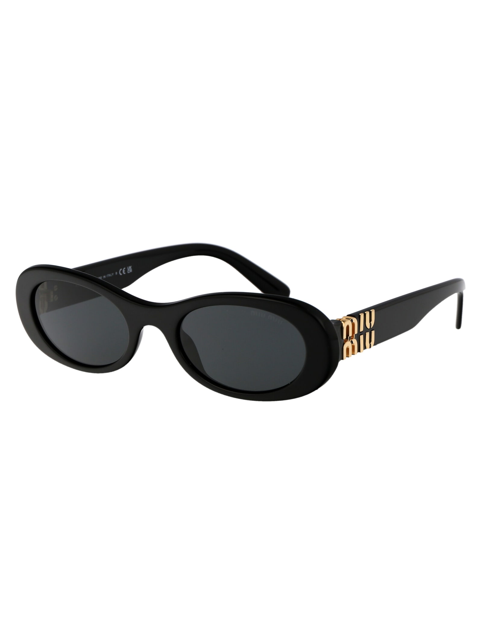 Shop Miu Miu 0mu 06zs Sunglasses In 1ab5s0 Black