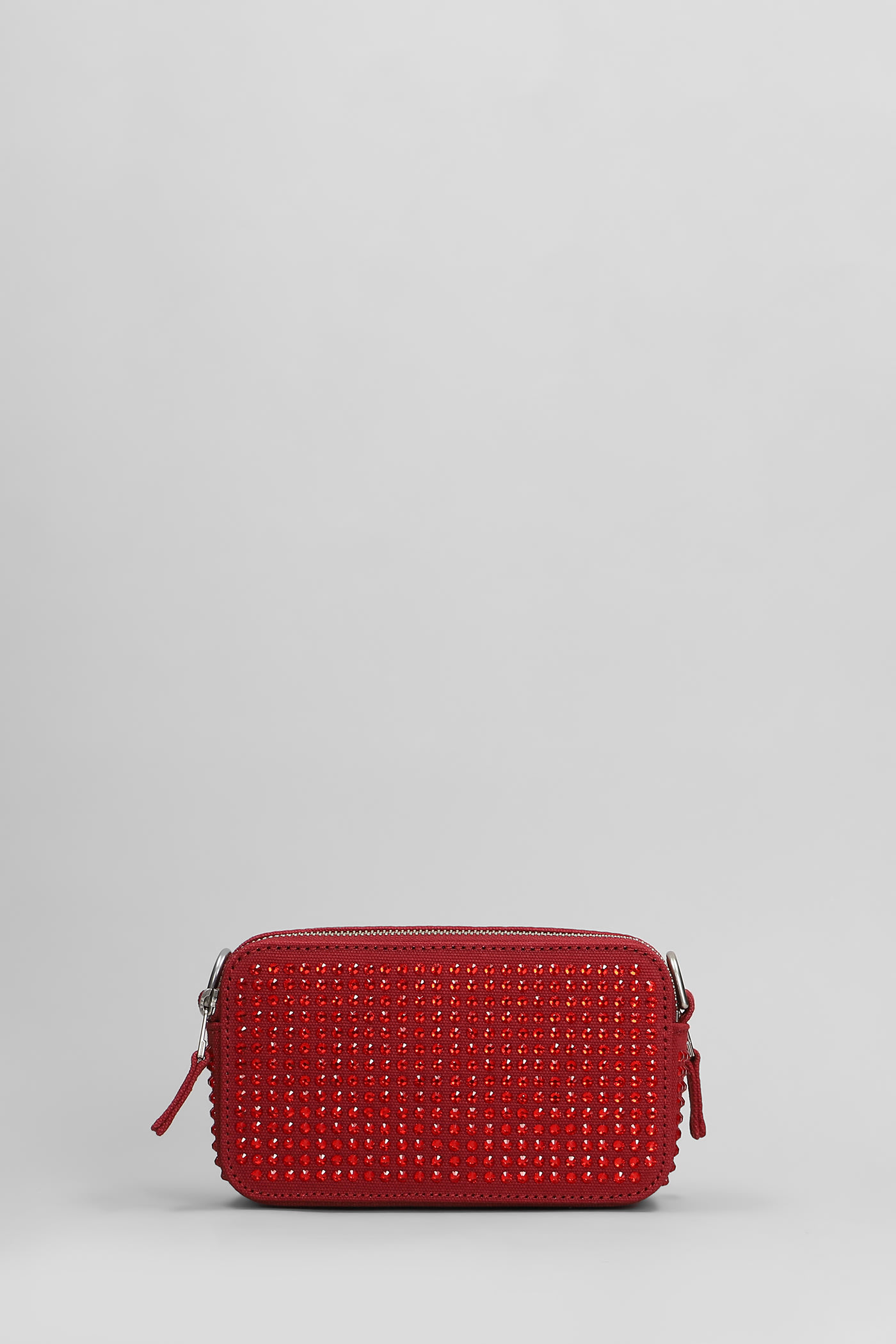 Marc Jacobs The Snapshot Shoulder Bag In Red Cotton