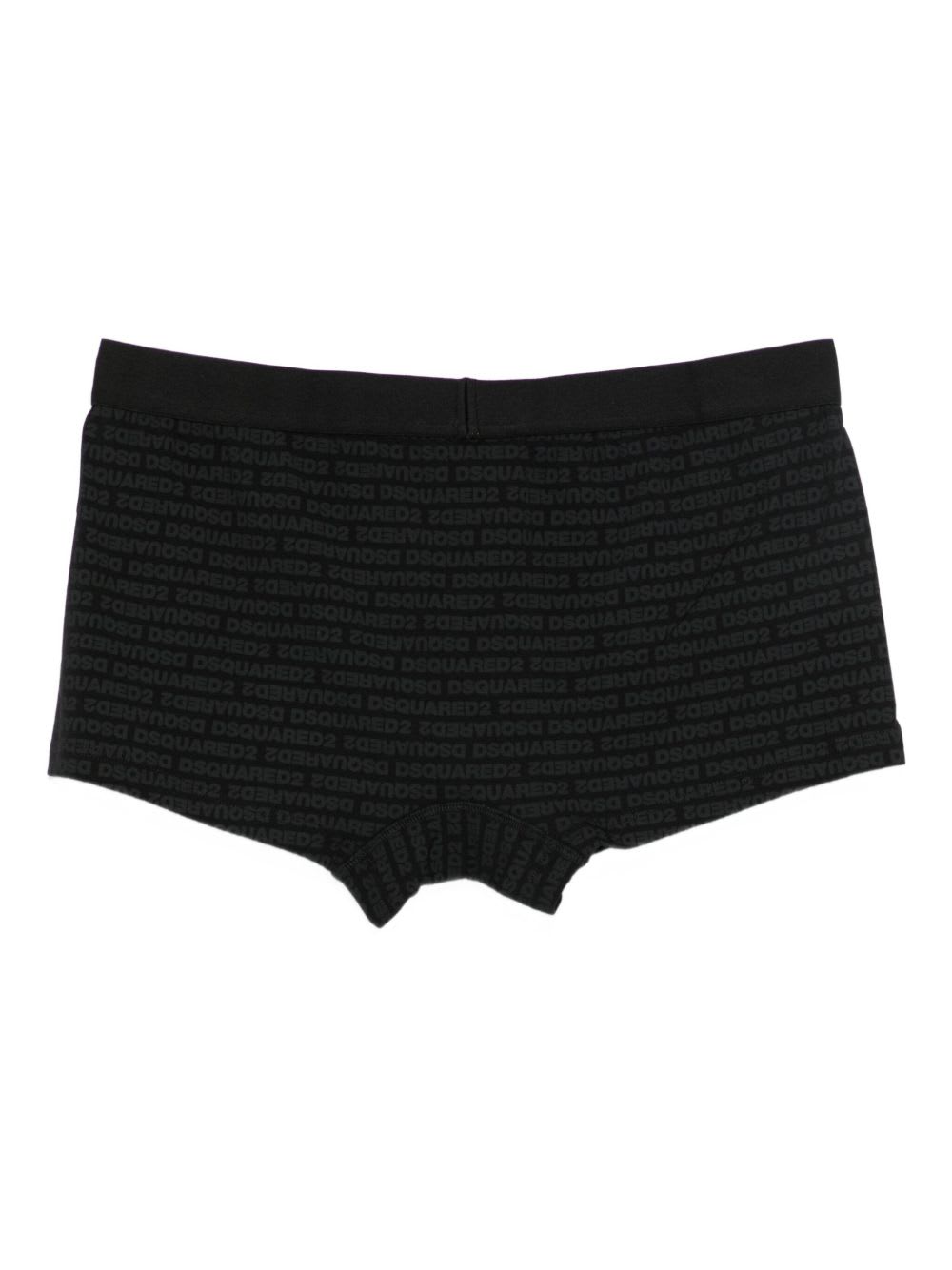 Dsquared2 Dsquared Black Boxer Briefs In Black