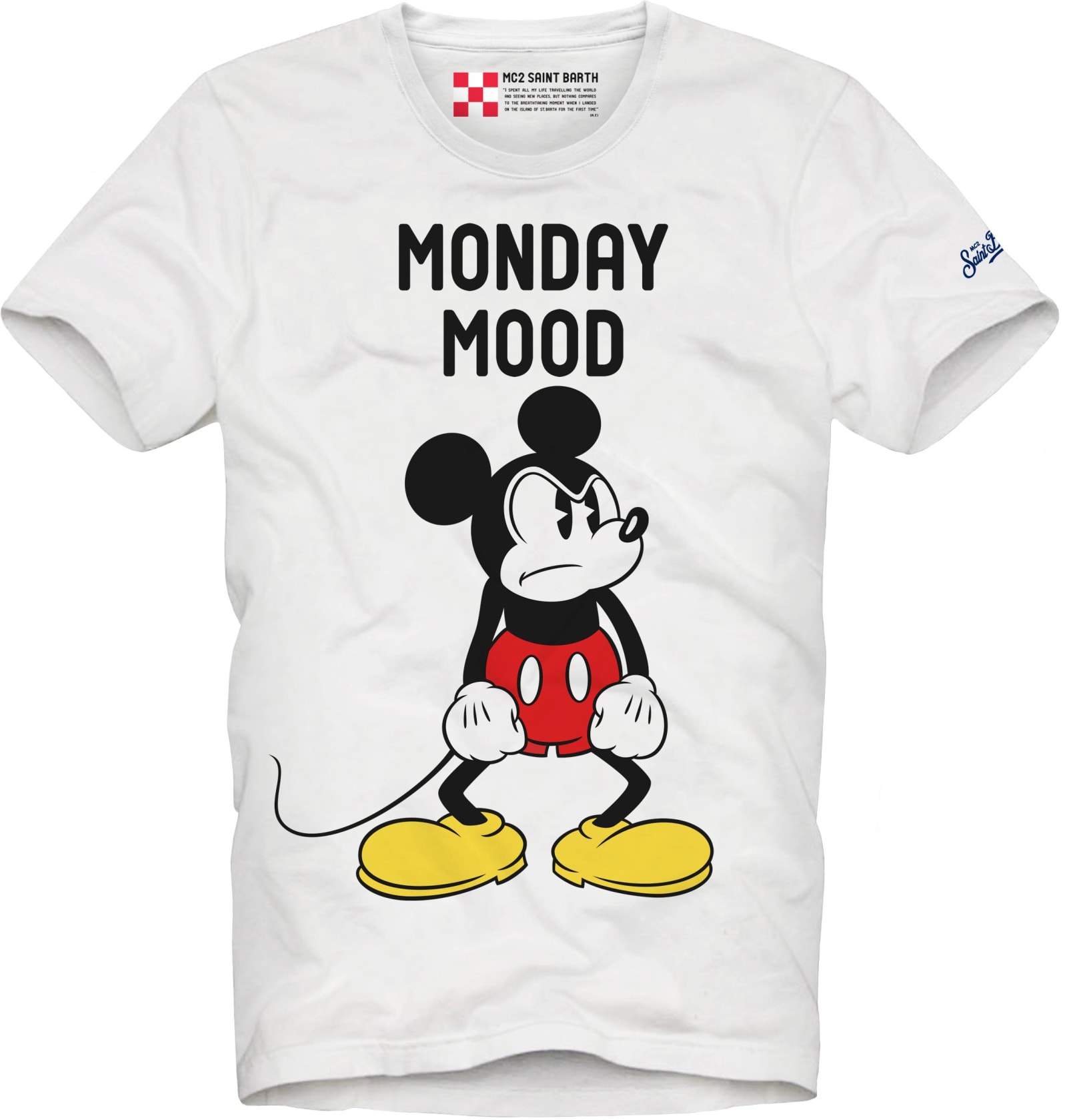MC2 Saint Barth Mickey Mouse Printed T-shirt - Disney Special Edition®