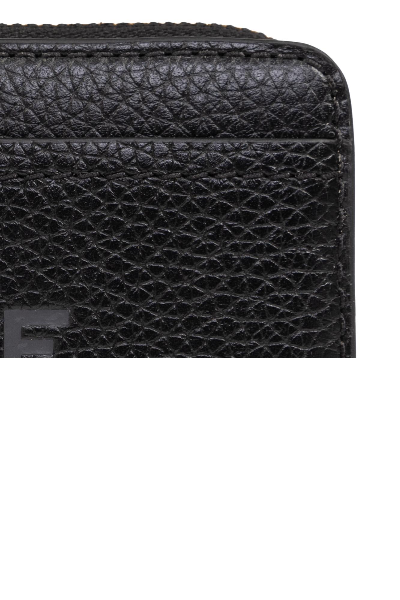 Marc Jacobs Leather Wallet In Black