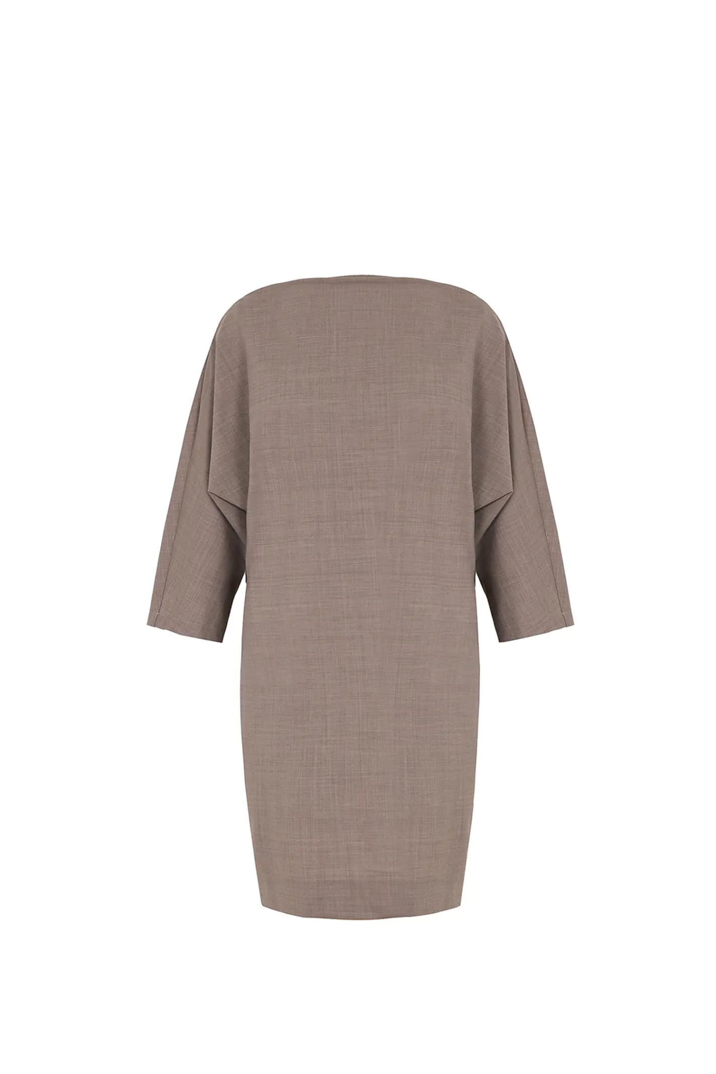 Shop P.a.r.o.s.h Dress In Grey