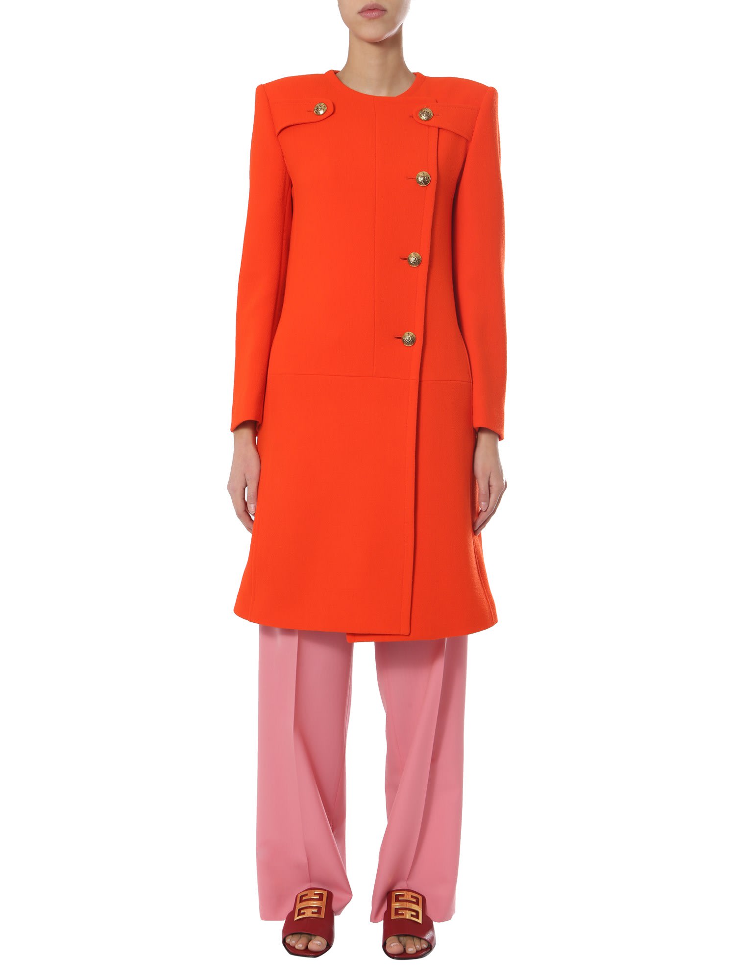 GIVENCHY CROSSED COAT,11203697