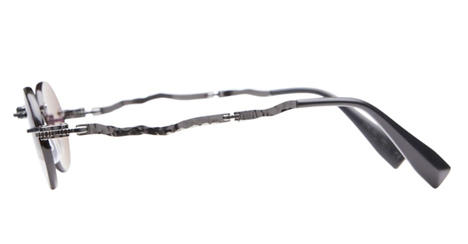 Shop Kuboraum Mask H42 - Black Sunglasses In Dark Grey