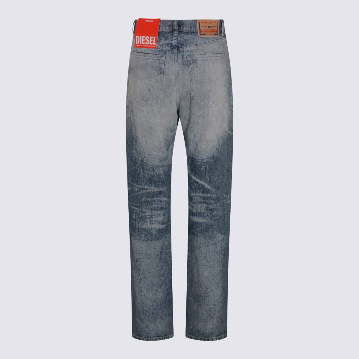 Diesel Women 1971 D-sent Jeans With Distressed Effect In Blue