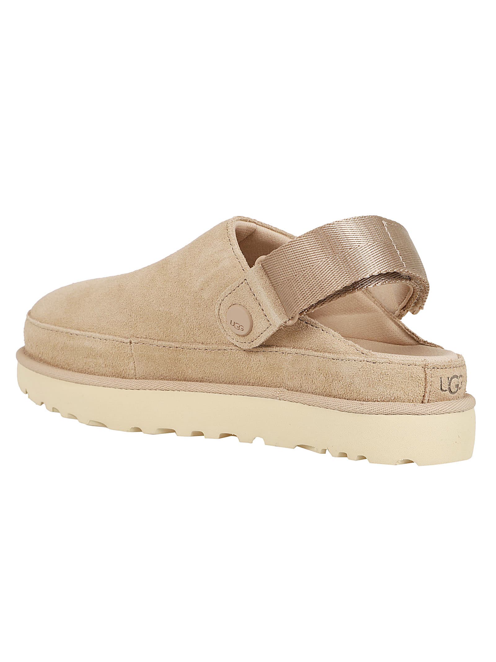 Shop Ugg Goldenstar Clog In Dri Driftwood