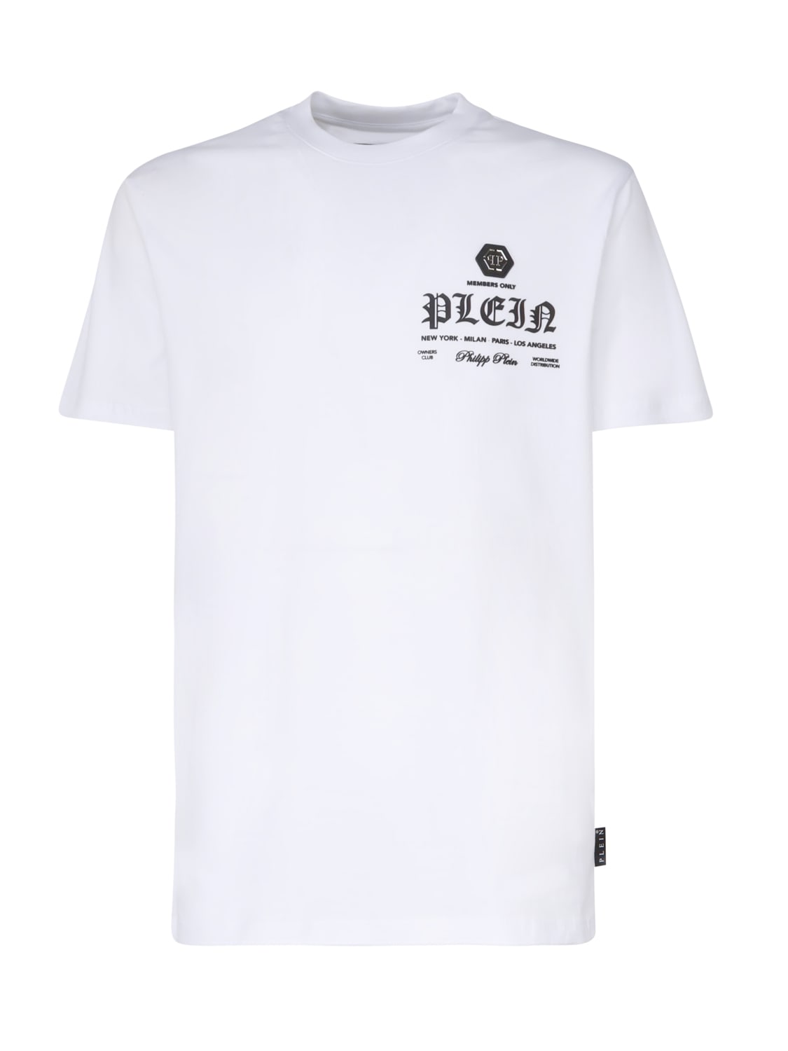 Shop Philipp Plein T-shirt With Print In White