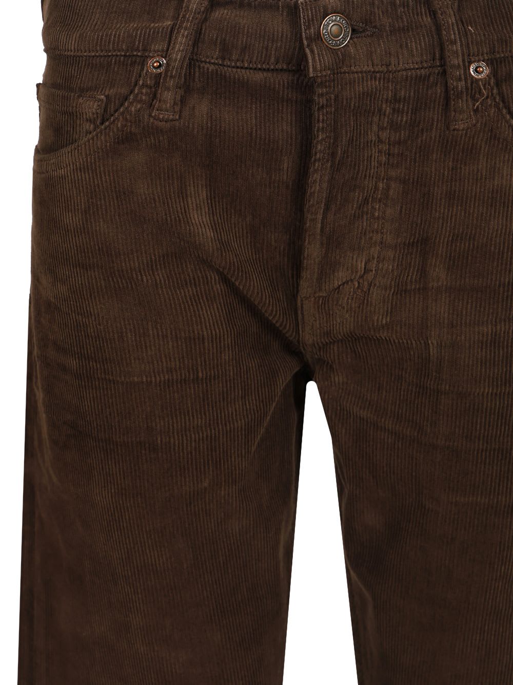 Tom Ford 12 Waves Cord Slim Fit Jeans Brown In Brown