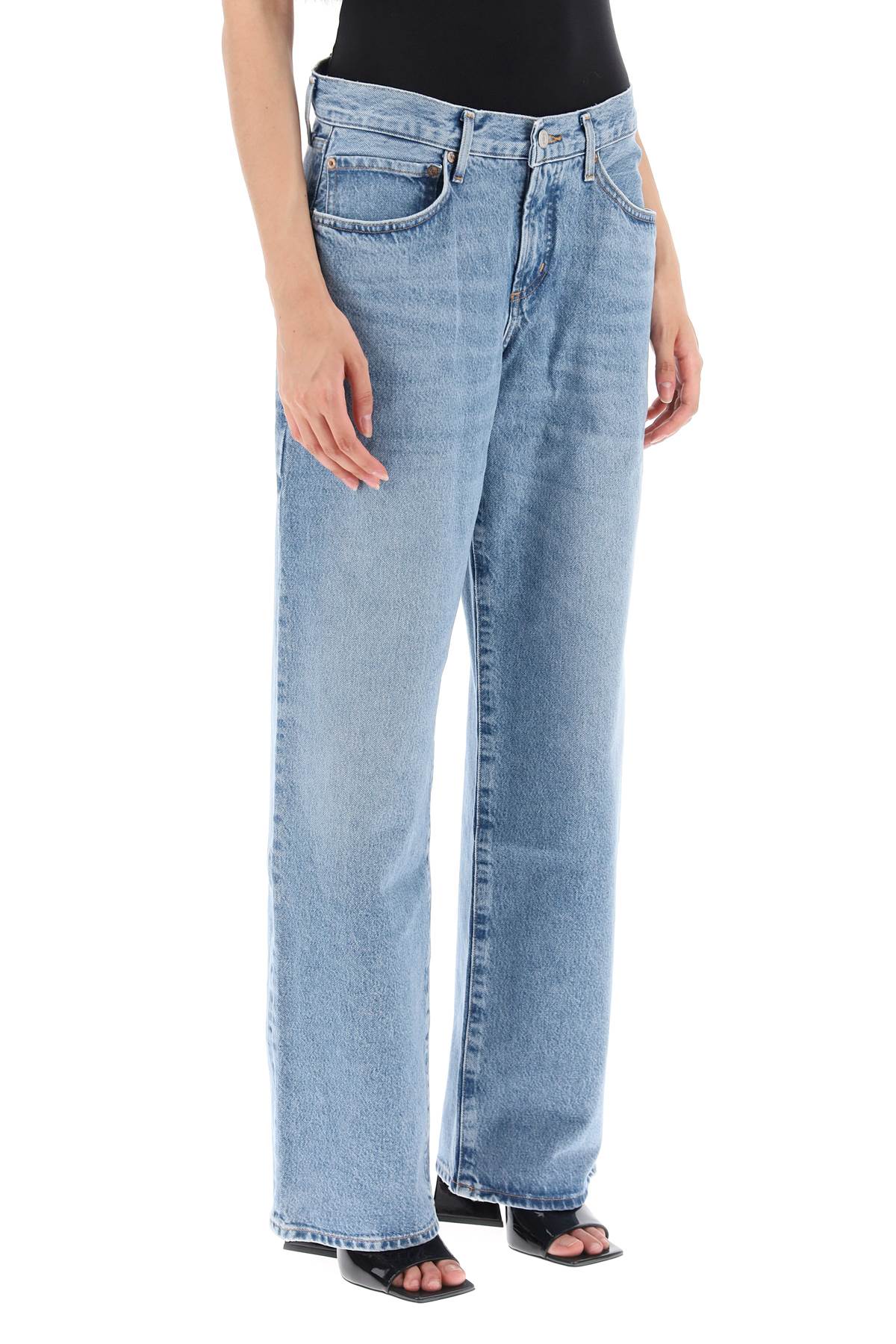 Shop Agolde Fusion Relaxed Jeans In Rnoun Renounce