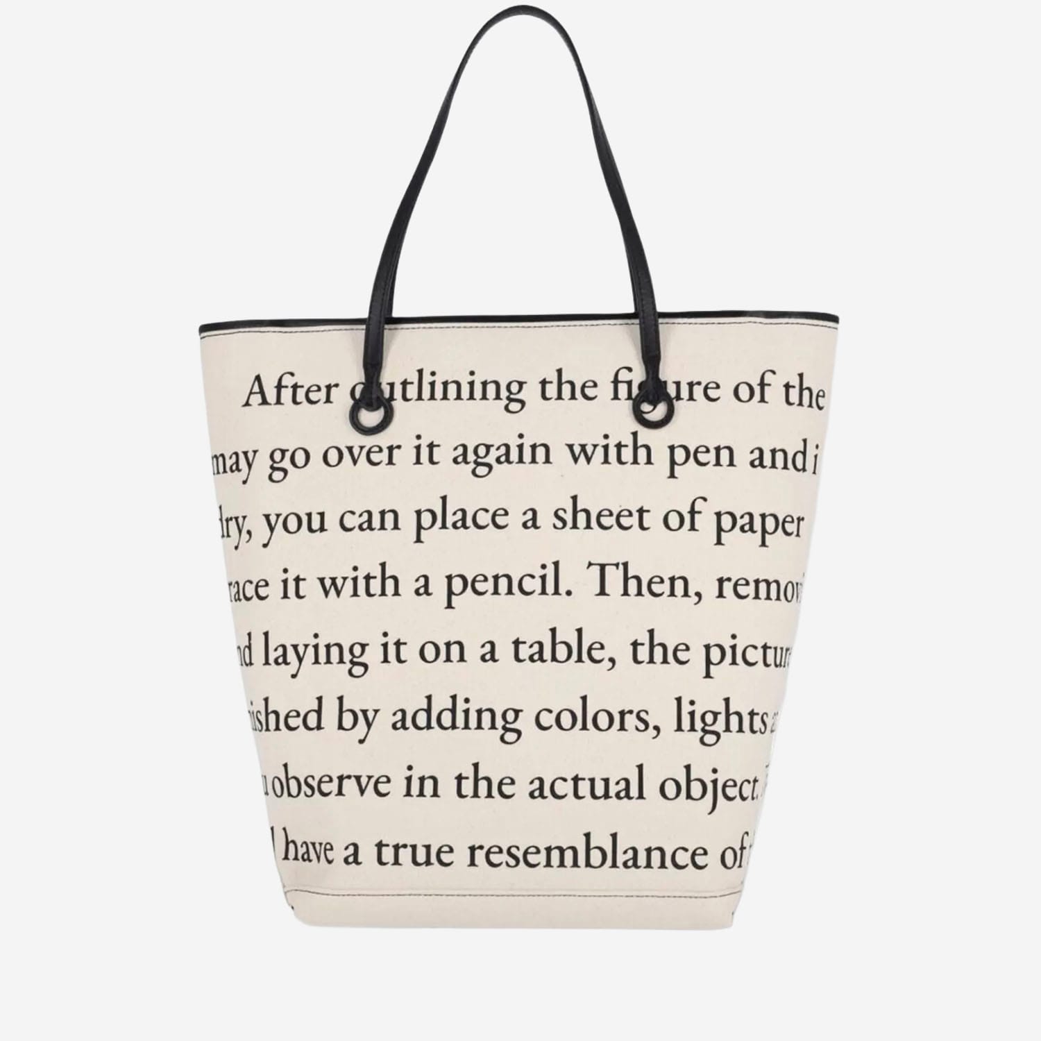 Jw Anderson J. W. Anderson Cotton Blend Anchor Shopping Bag