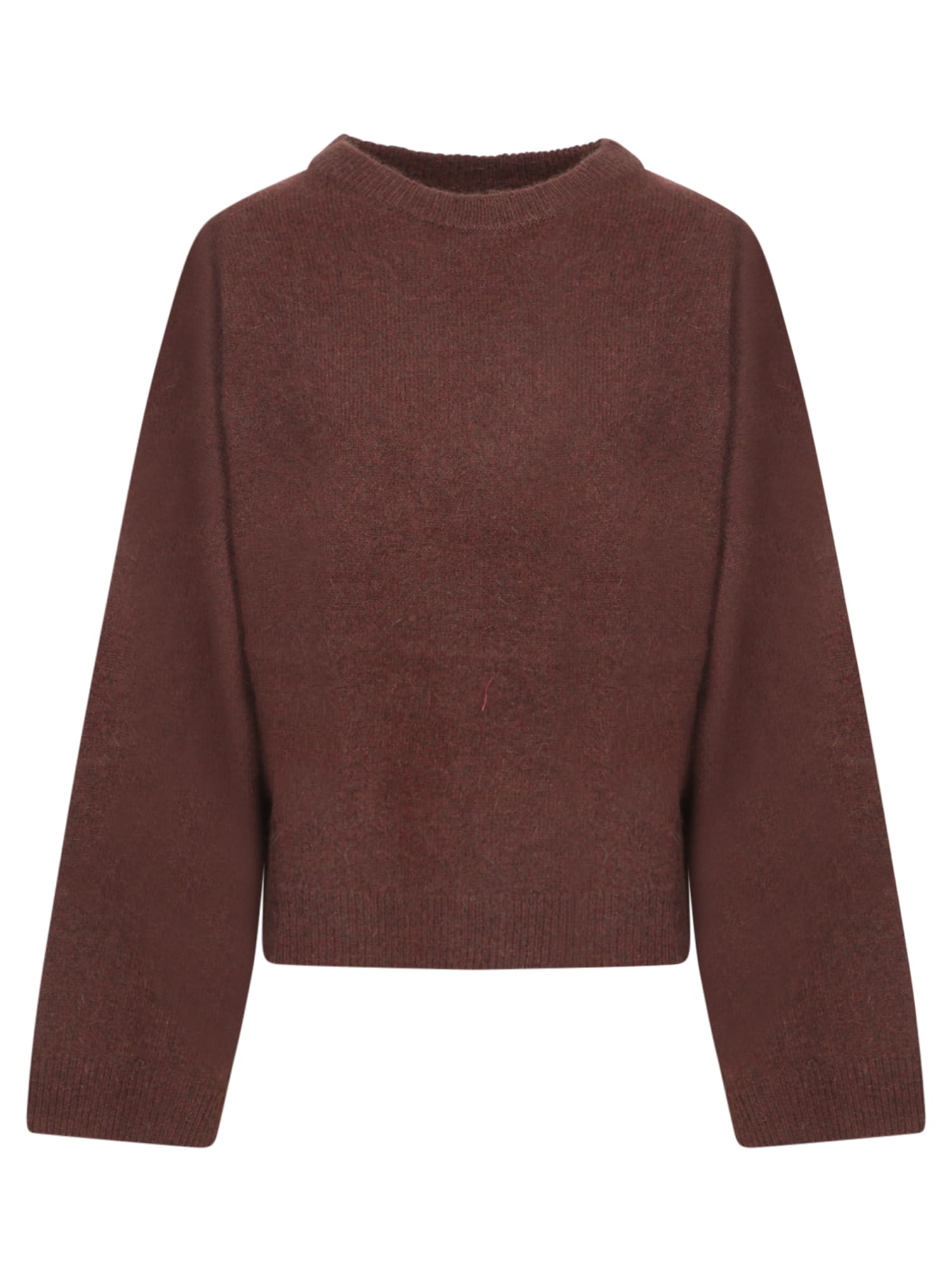 Shop Loulou Studio Brown Wool Sweater