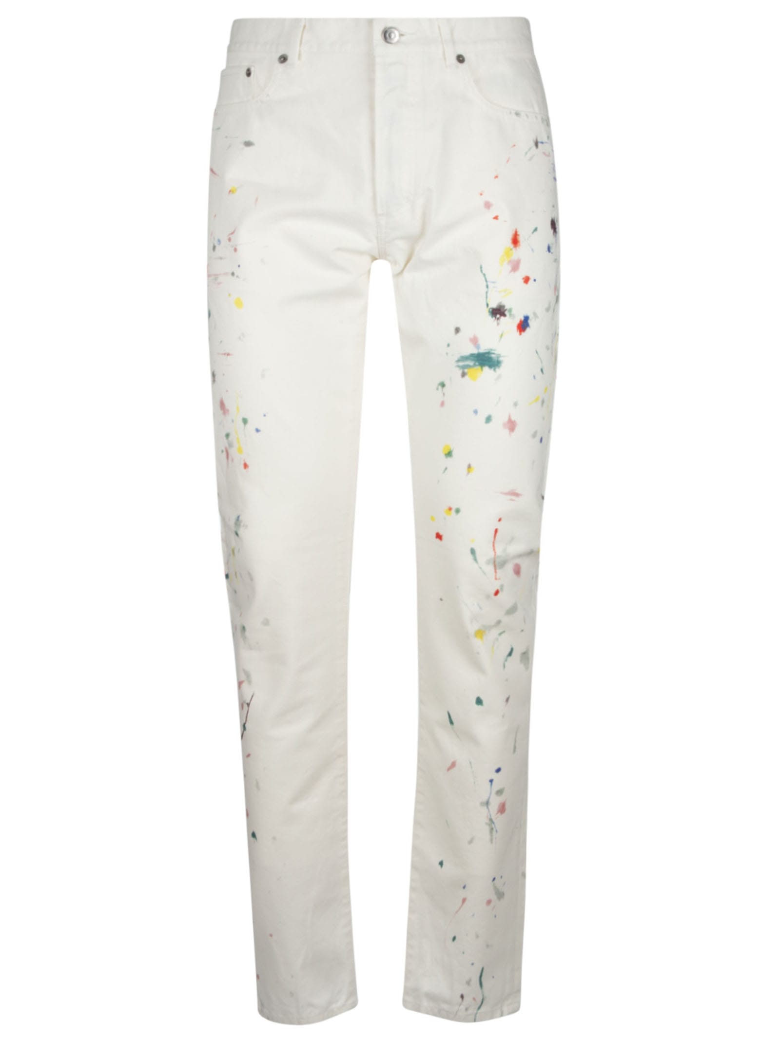 Christian Dior Paint Splash Slim Jeans