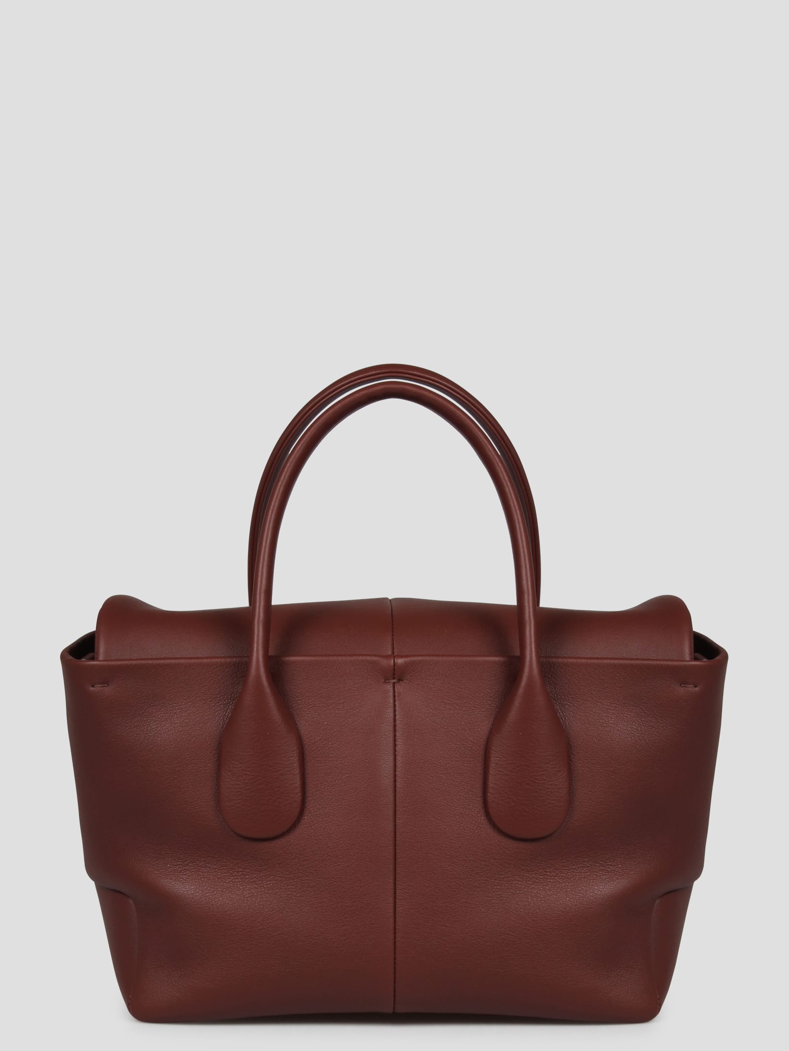 Shop Tod's Reverse Mini Bag In Brown