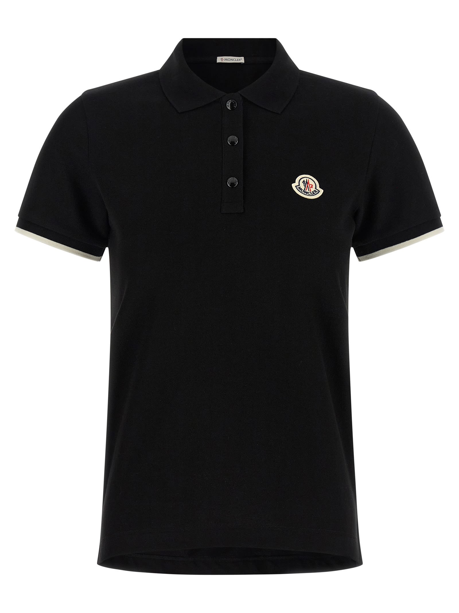 Moncler Logo Patch Polo Shirt