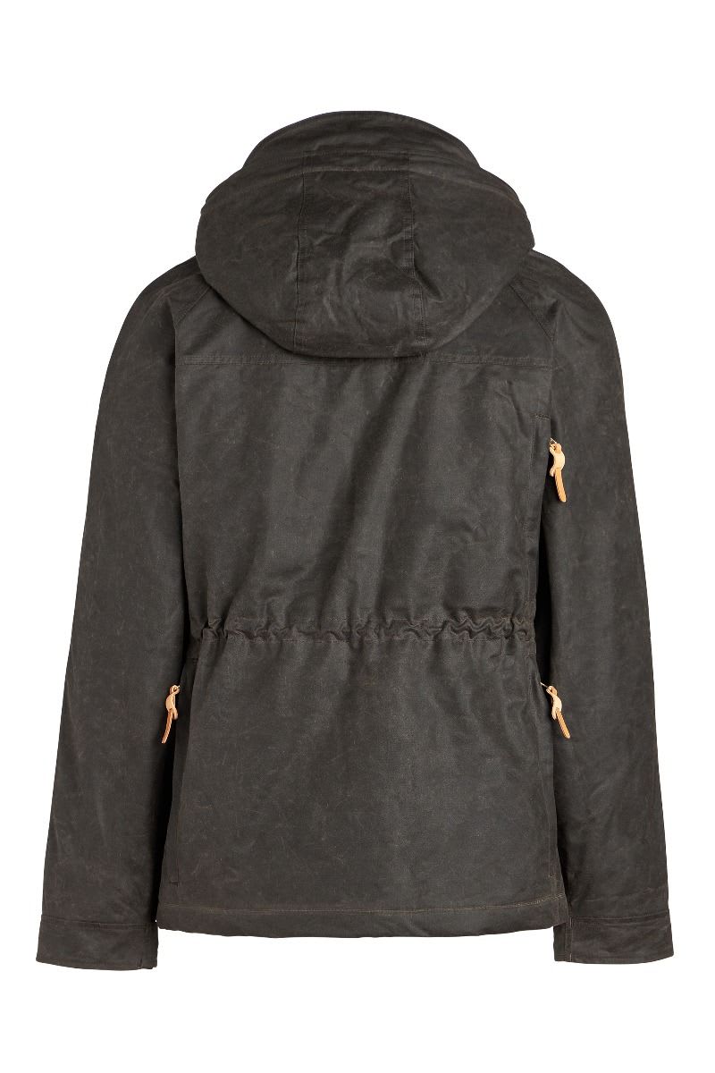 Shop Manifattura Ceccarelli New Fisherman Parka In Chocolate