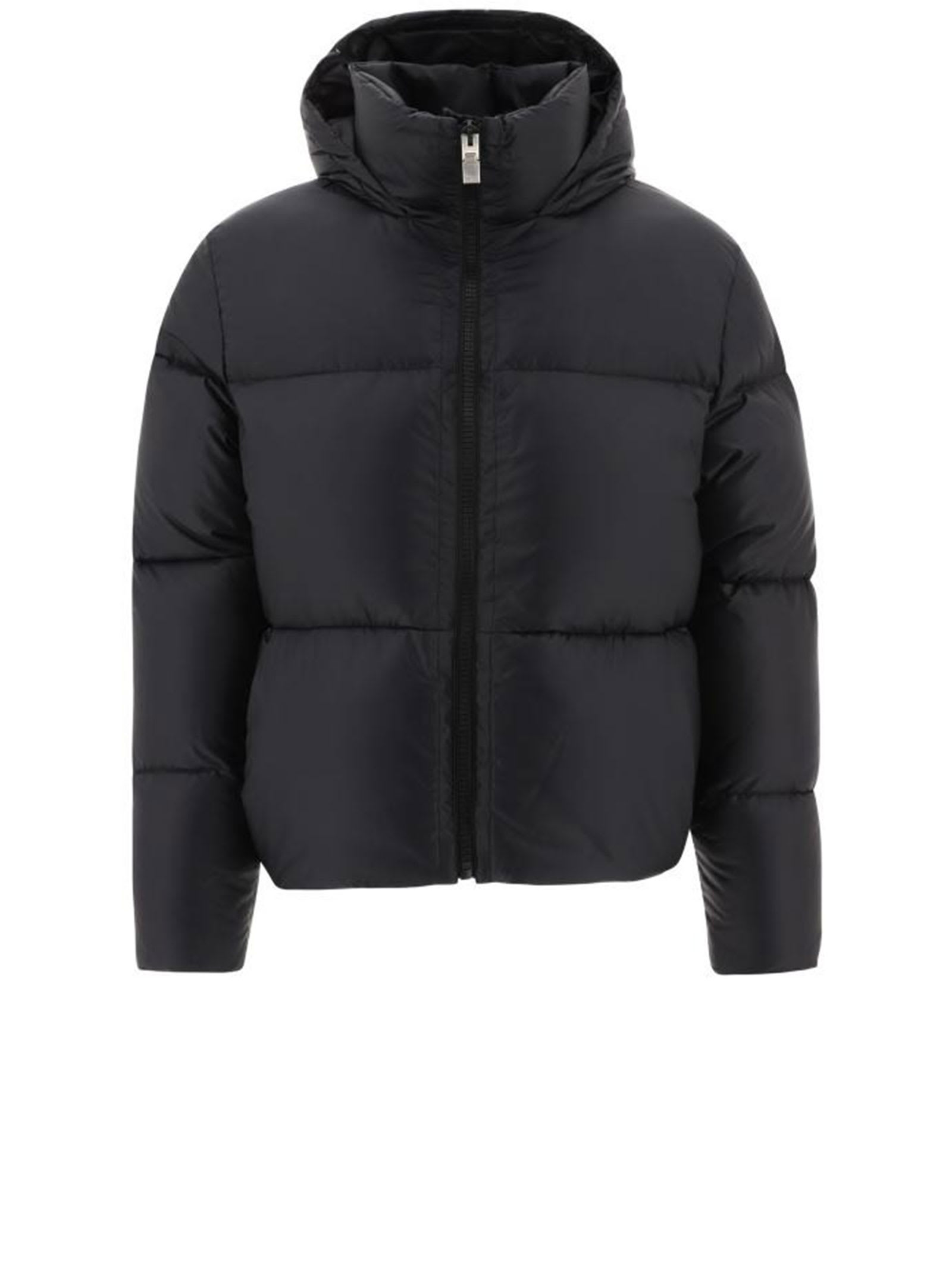 Givenchy Black Hooded Puffer Down Jacket