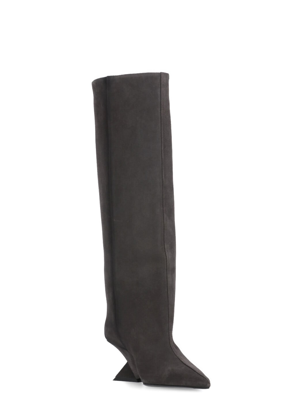 Shop Attico Cheope Boots In Grey