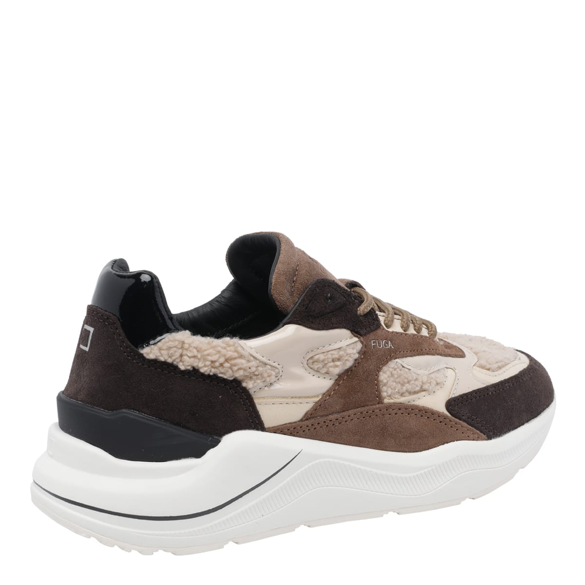Date Fuga Panelled Sneakers In Multi