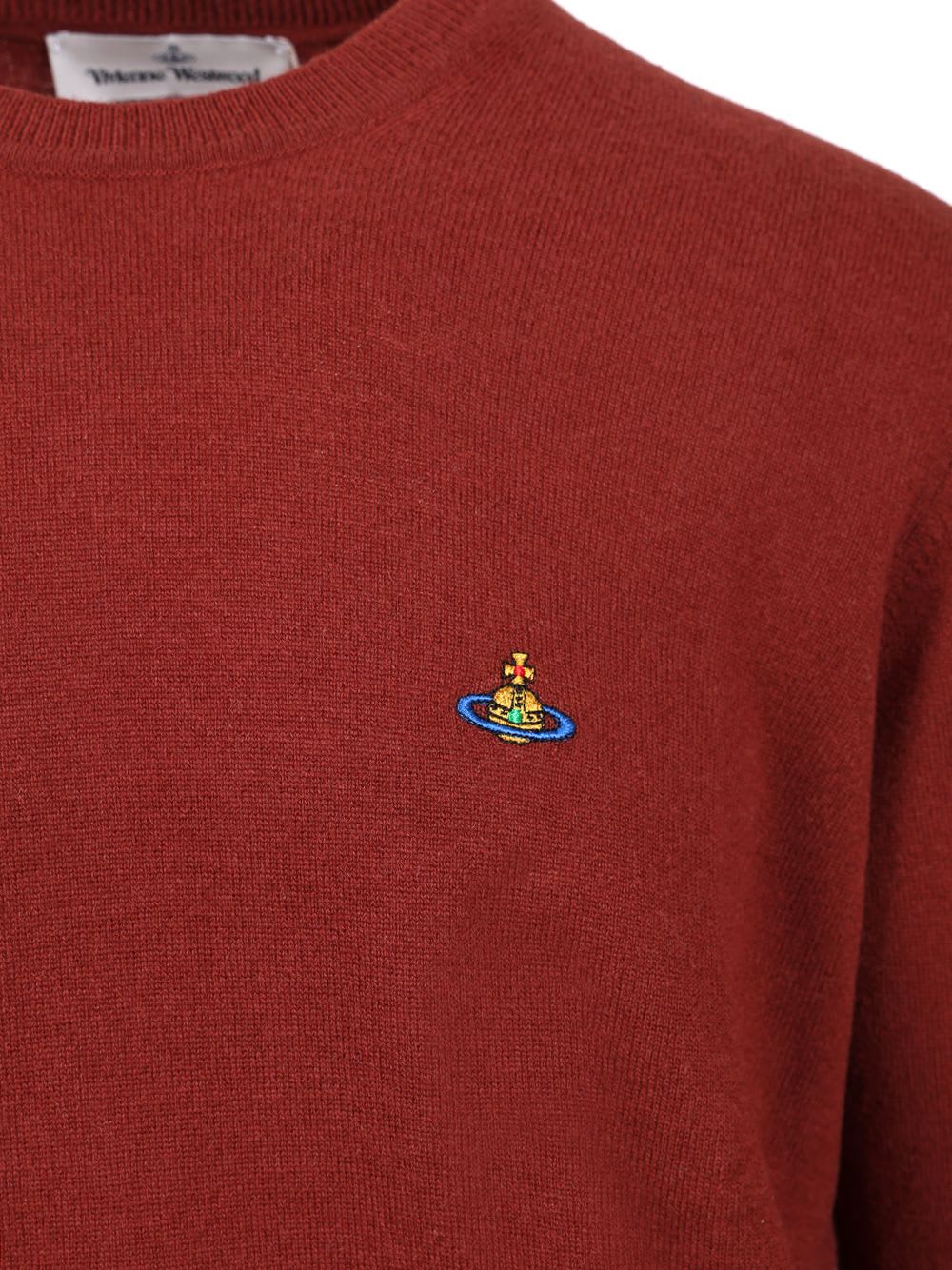Shop Vivienne Westwood Alex Crewneck Sweater In Blue