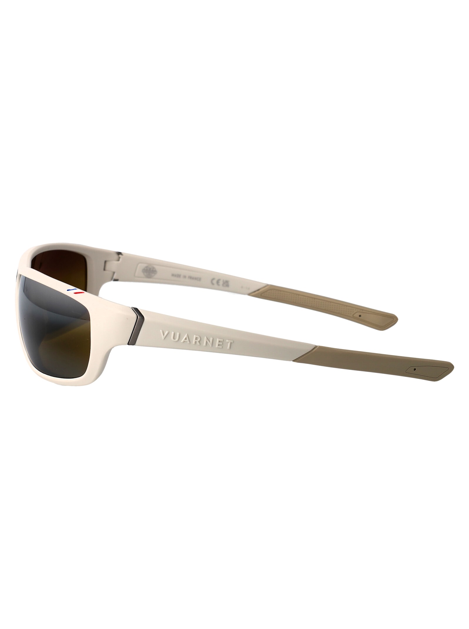Vuarnet Racing 01 Sunglasses In Matte White Brown