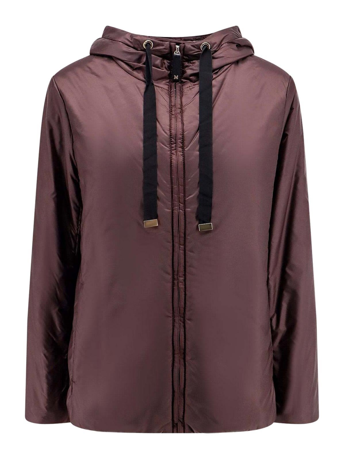 Drawstring Zip-up Jacket