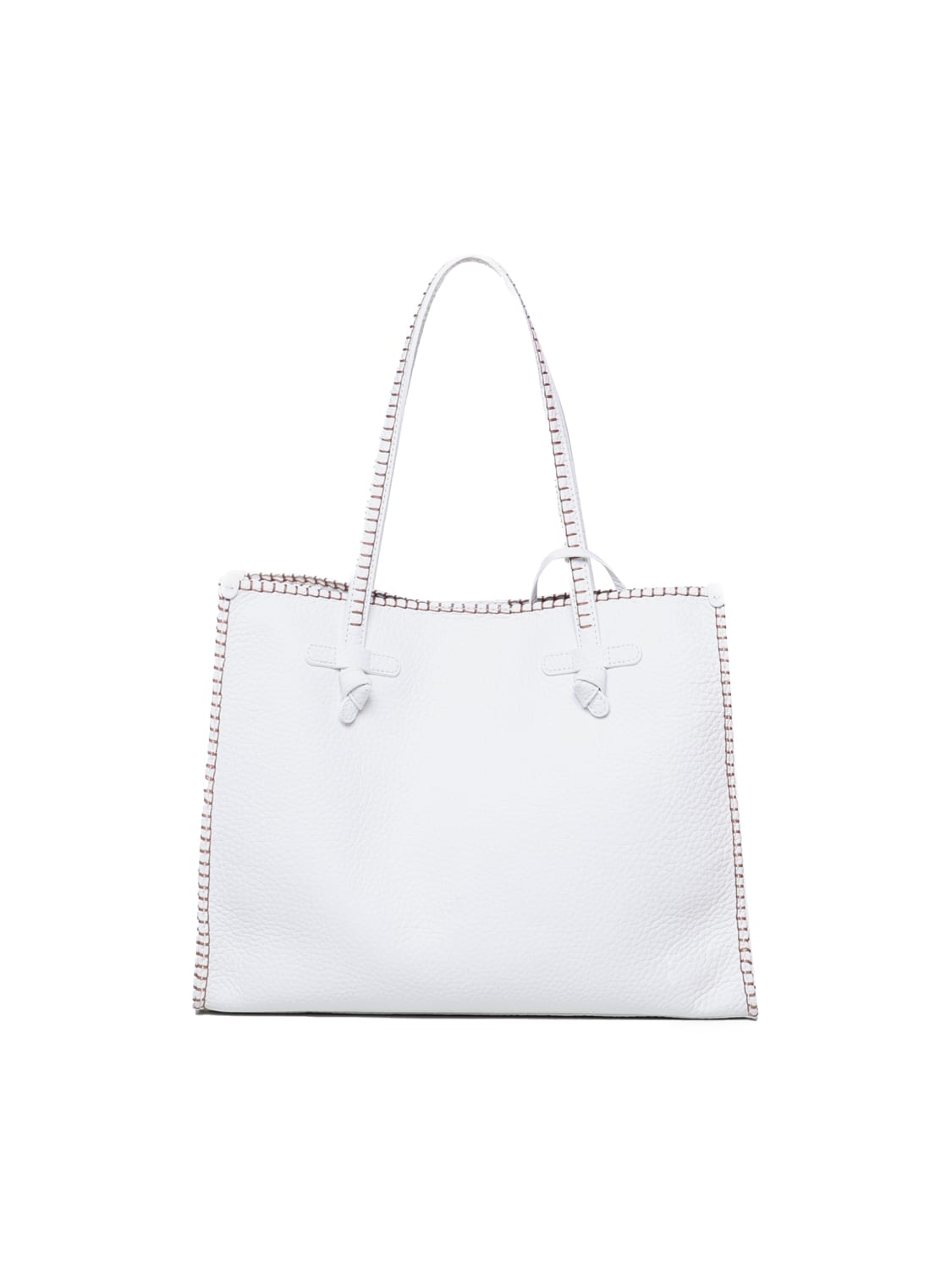 Marcella Shopping Bag In Leather