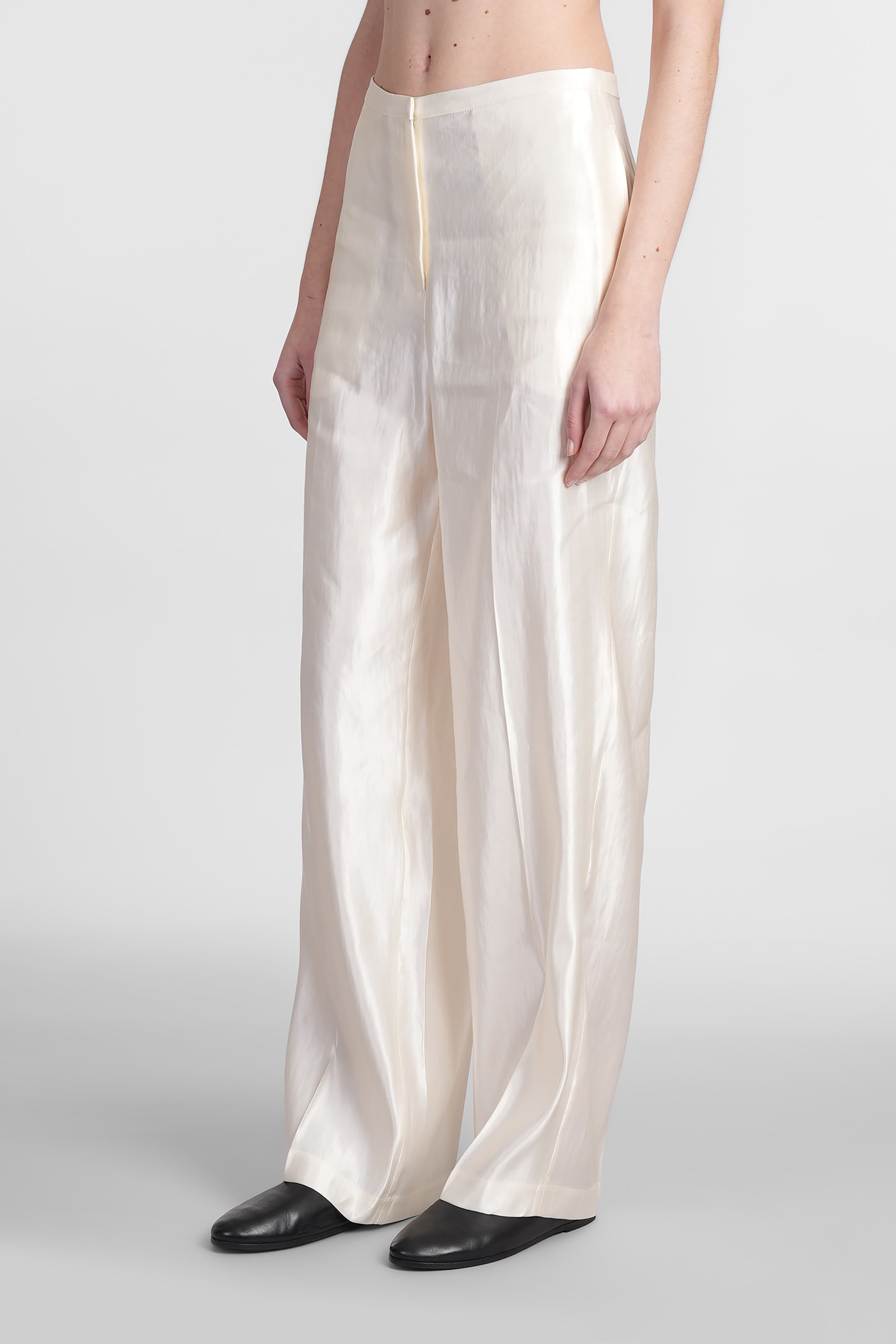 Loulou Studio Sally Pants In Beige