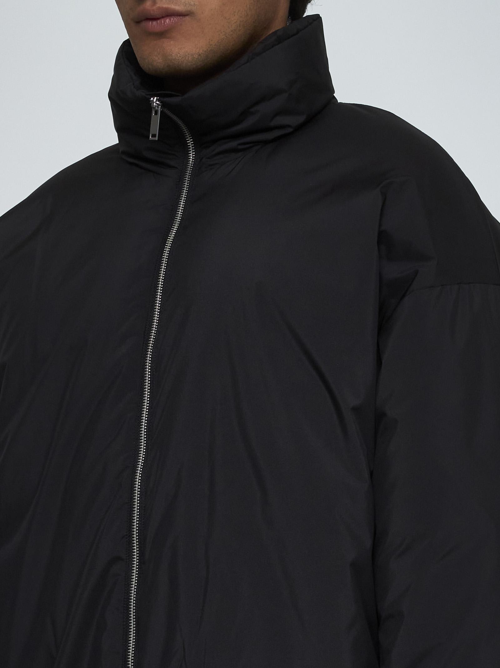 Shop Studio Nicholson Loft Padded Nylon Down Jacket In Black