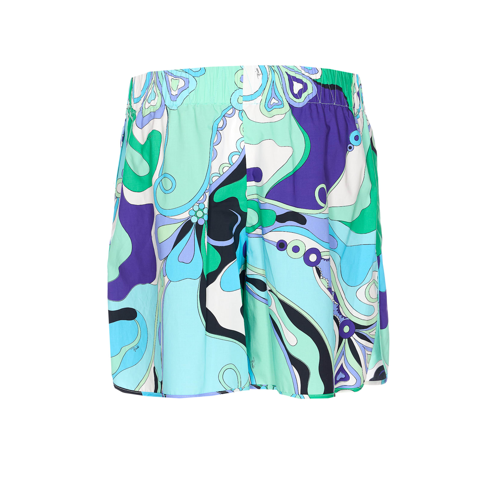 Shop Pucci Orchidee Print Shorts