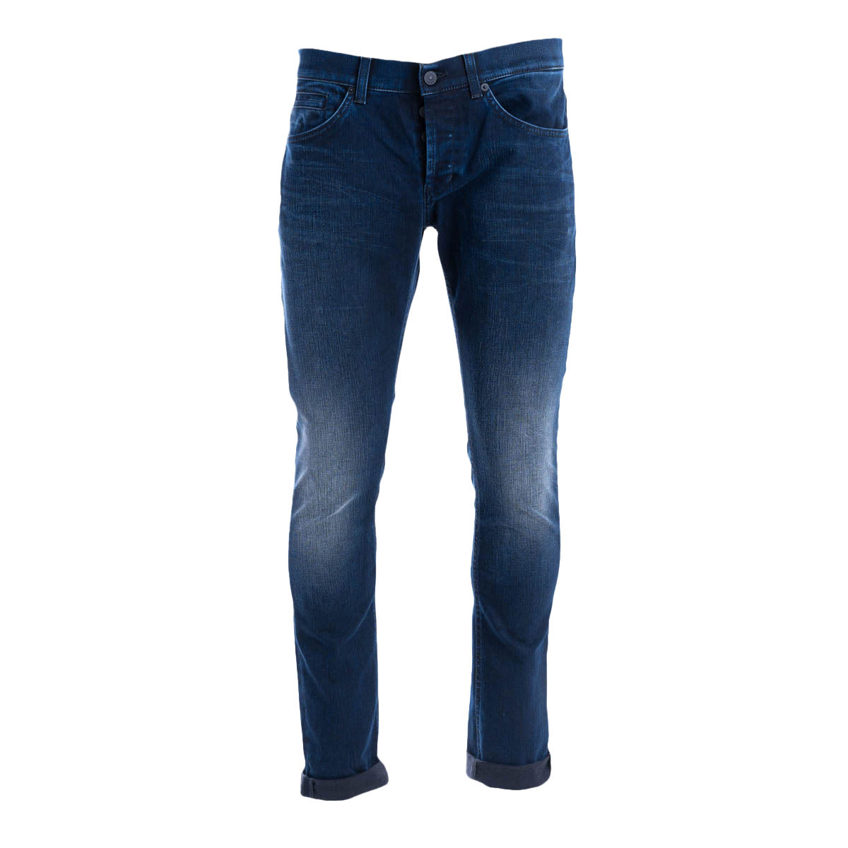 Dondup Dondup Regular Cotton Blend Jeans Model george Skinny Fit
