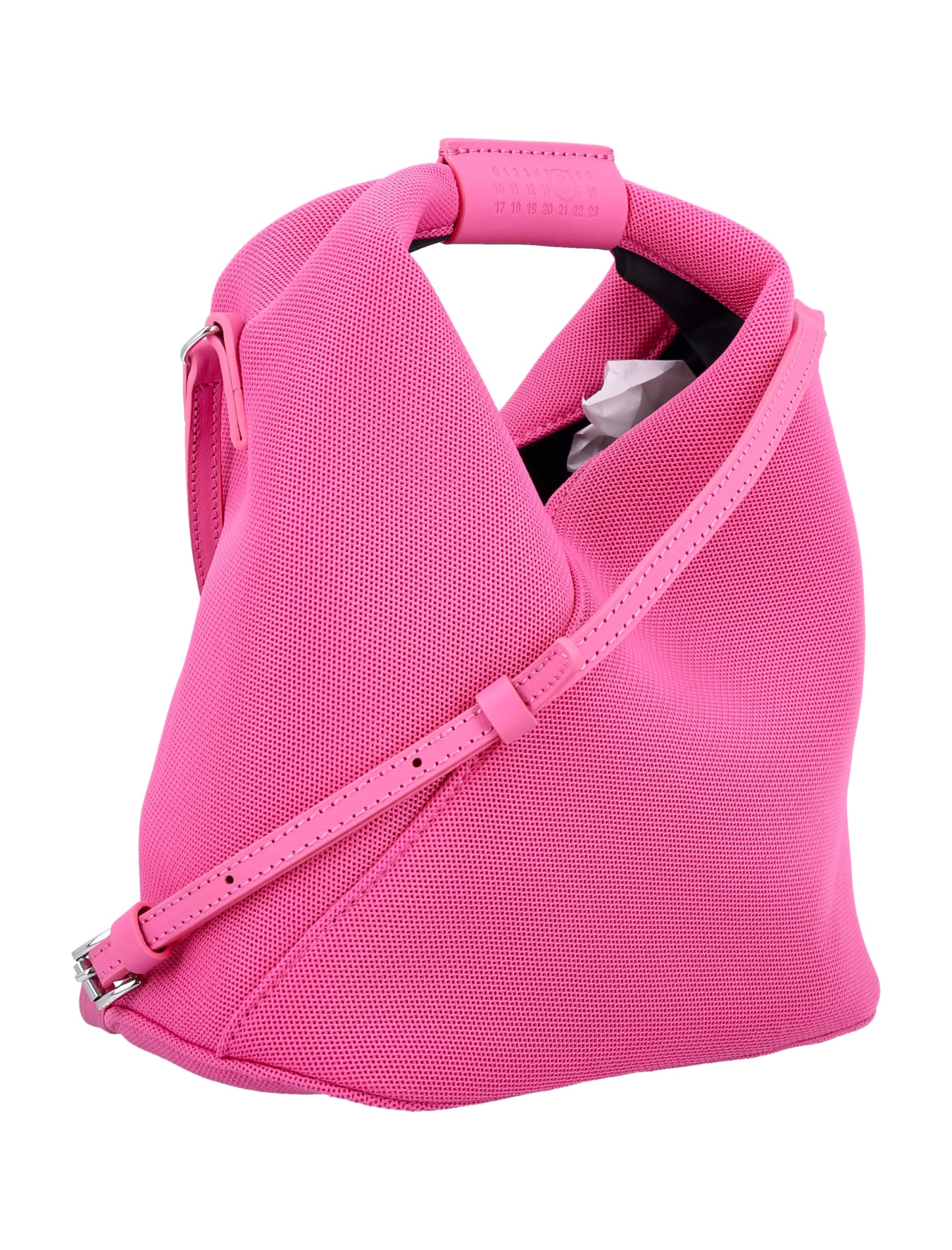 Shop Mm6 Maison Margiela Japanese Crossbody Bag In Pink