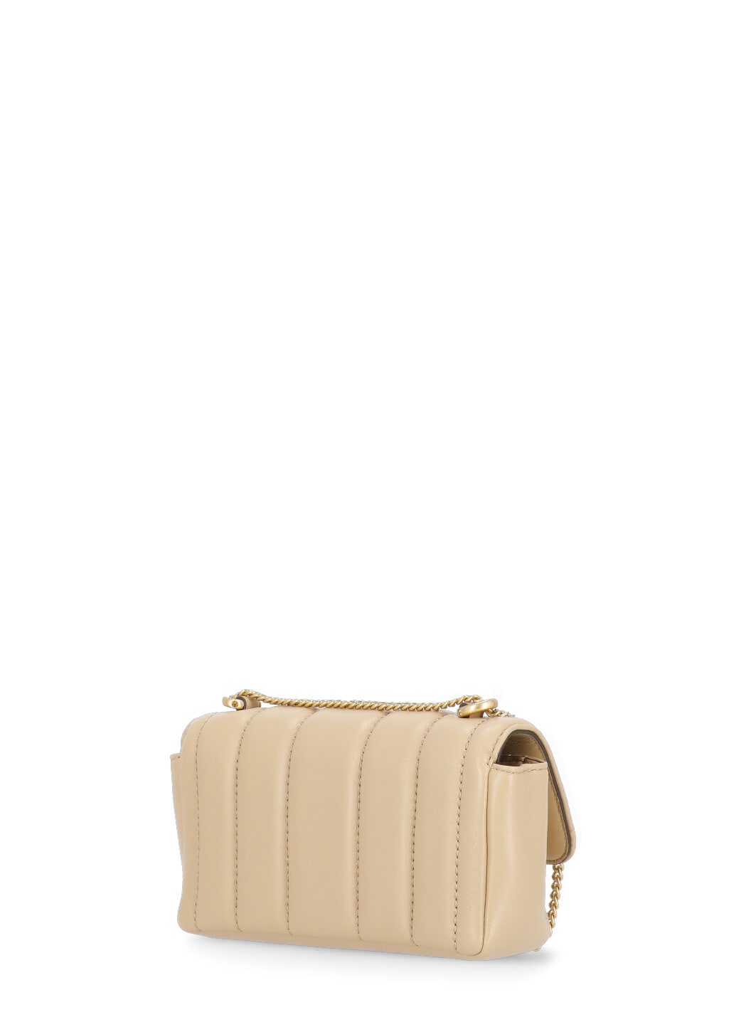 Shop Tory Burch Kira Mini Shoulder Bag In Beige