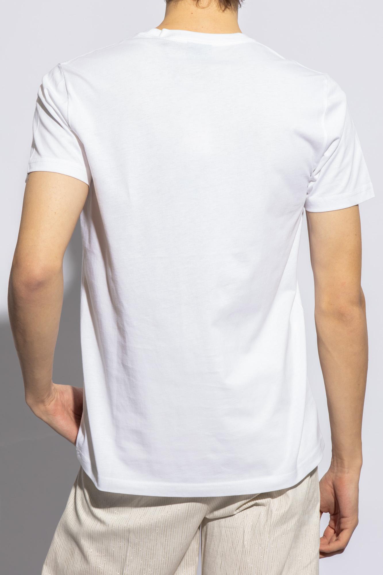 Shop Ps By Paul Smith Ps Paul Smith Printed T-shirt T-shirt In White